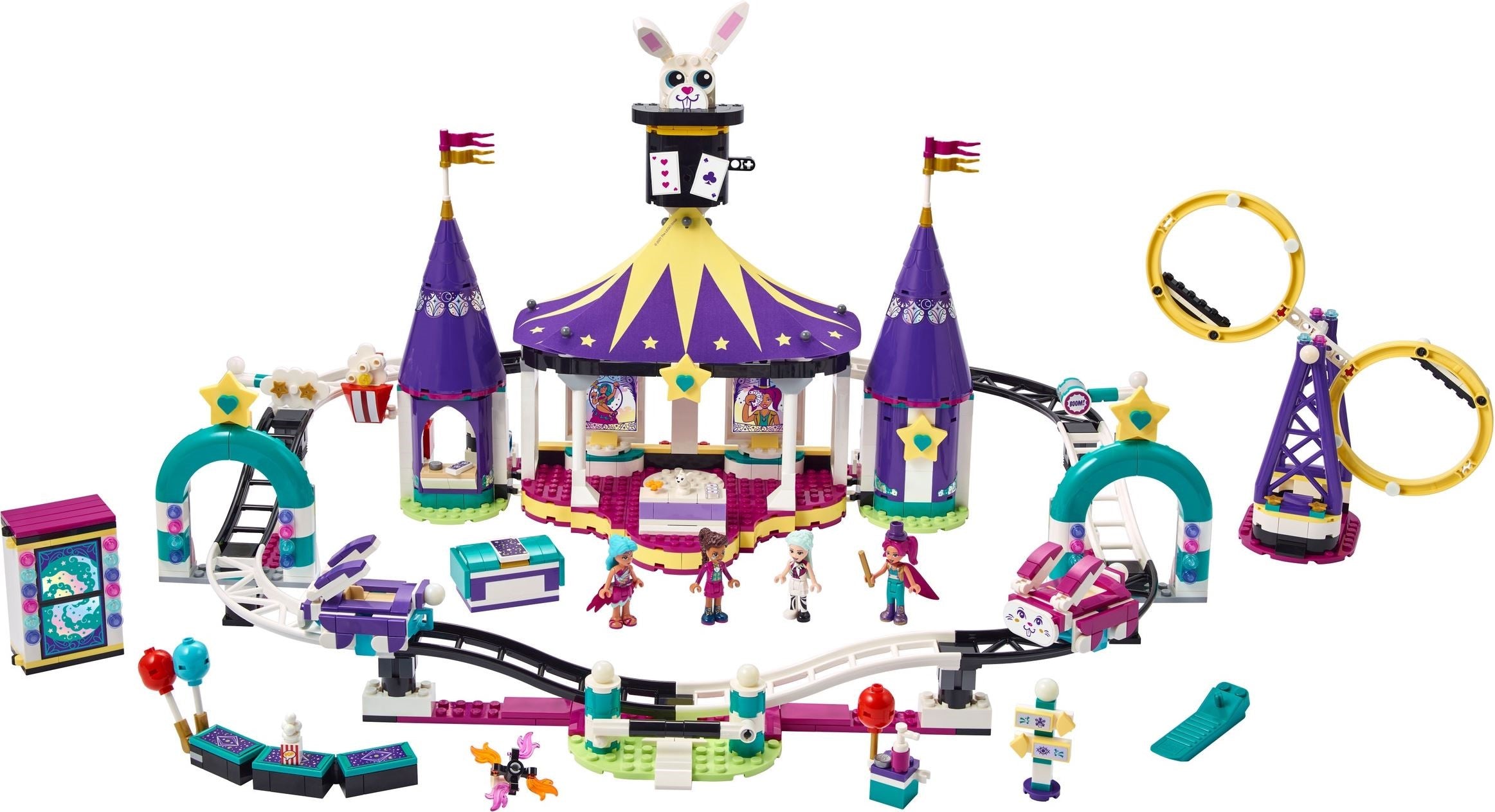 LEGO Friends Magische Jahrmarktachterbahn 41685