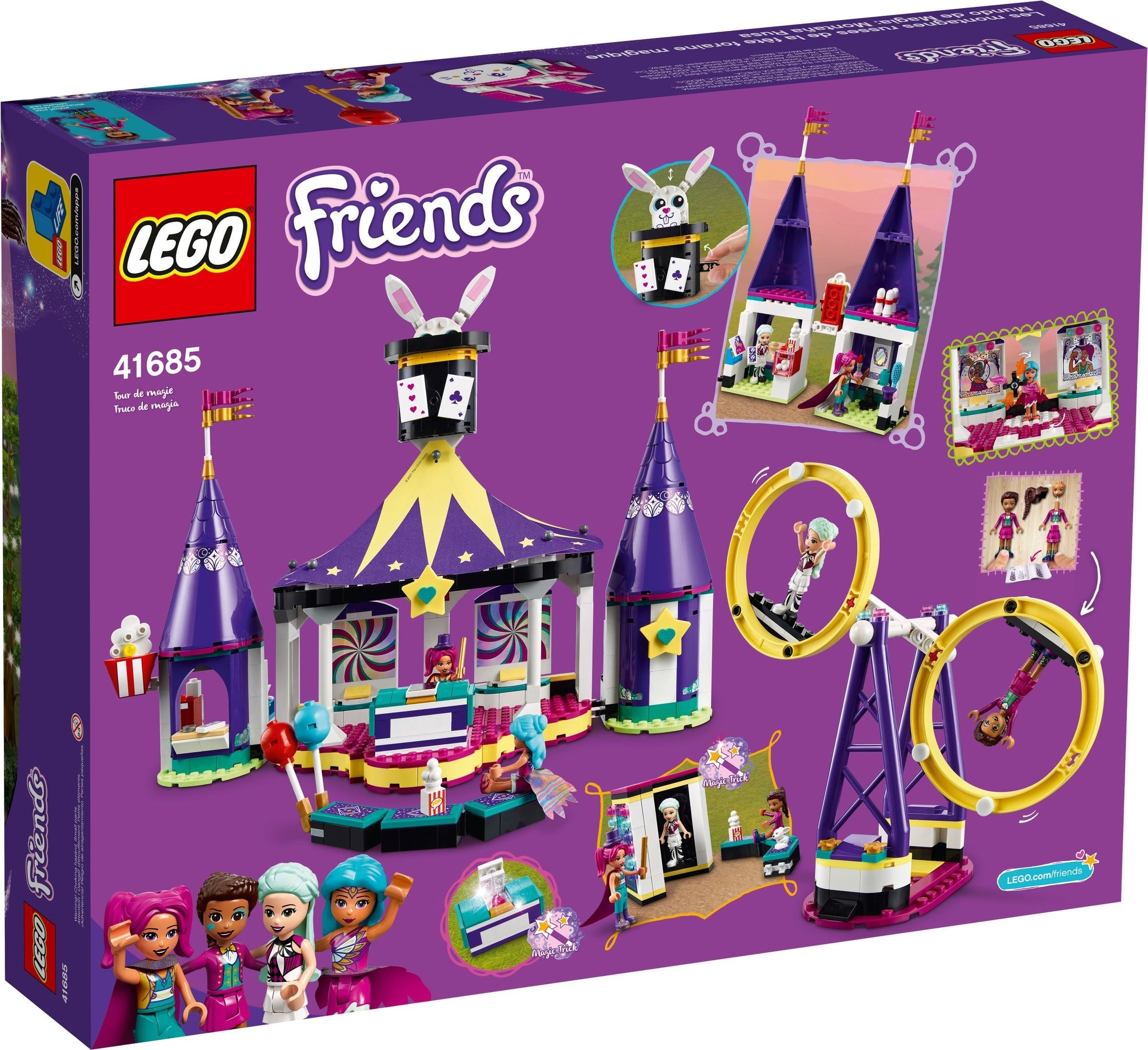 LEGO Friends Magische Jahrmarktachterbahn 41685