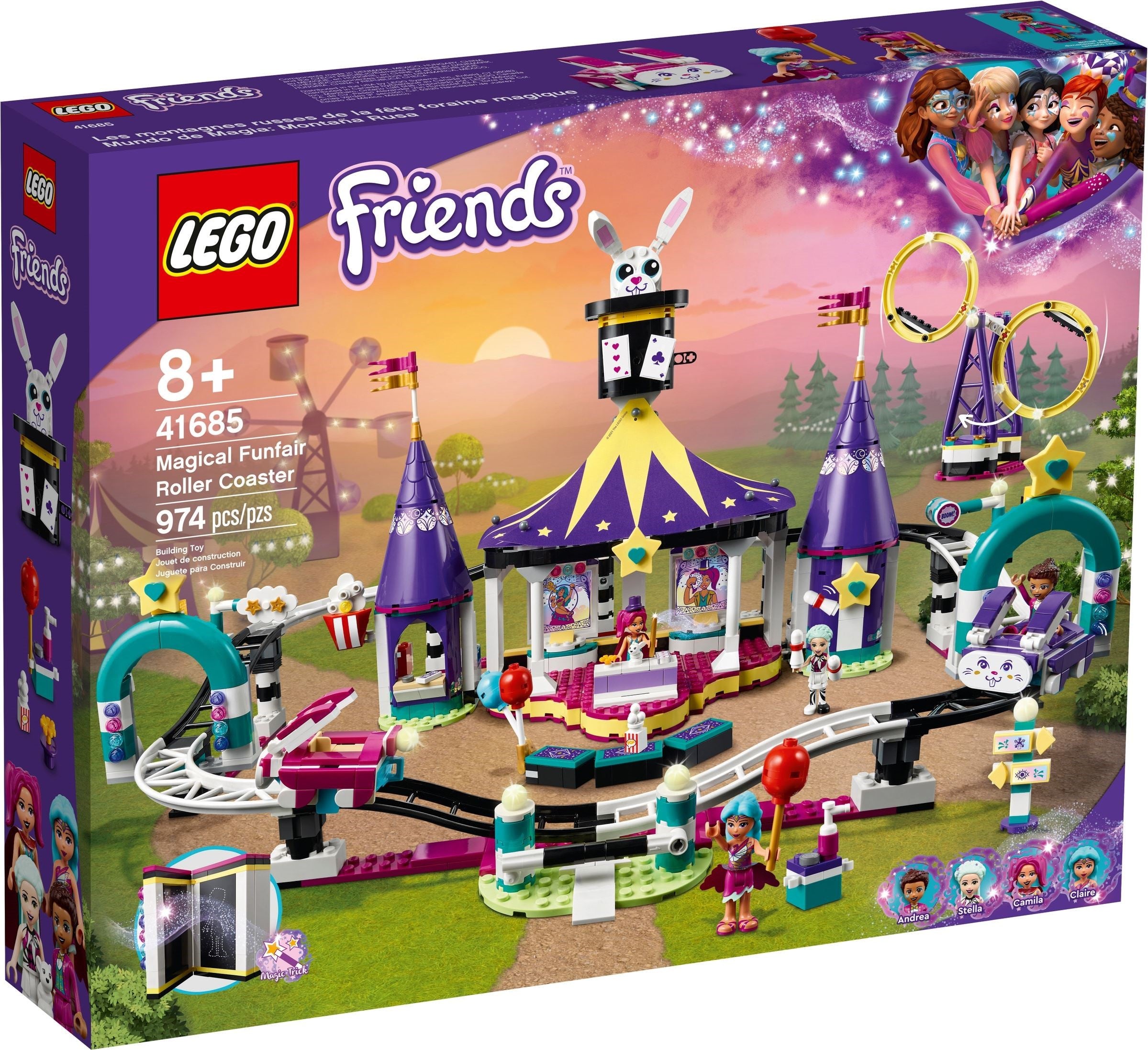 LEGO Friends Magische Jahrmarktachterbahn 41685