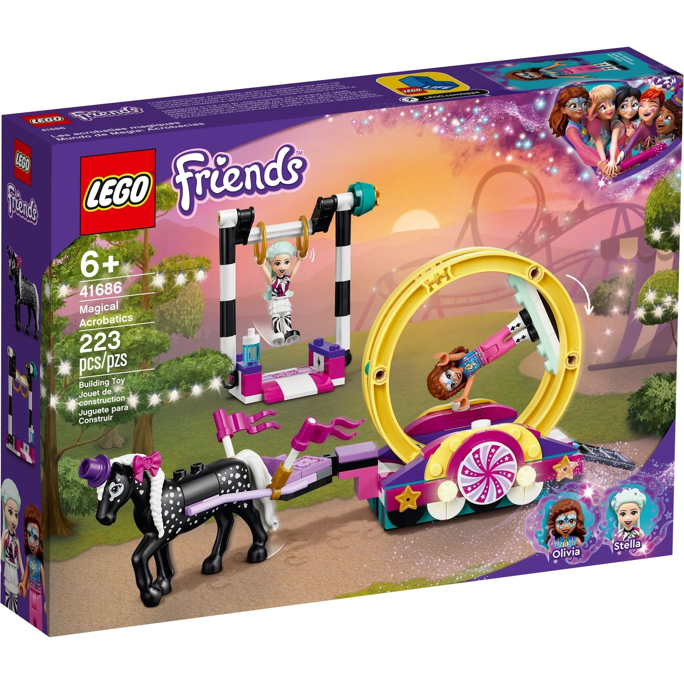 Spectacle acrobatique magique LEGO Friends 41686