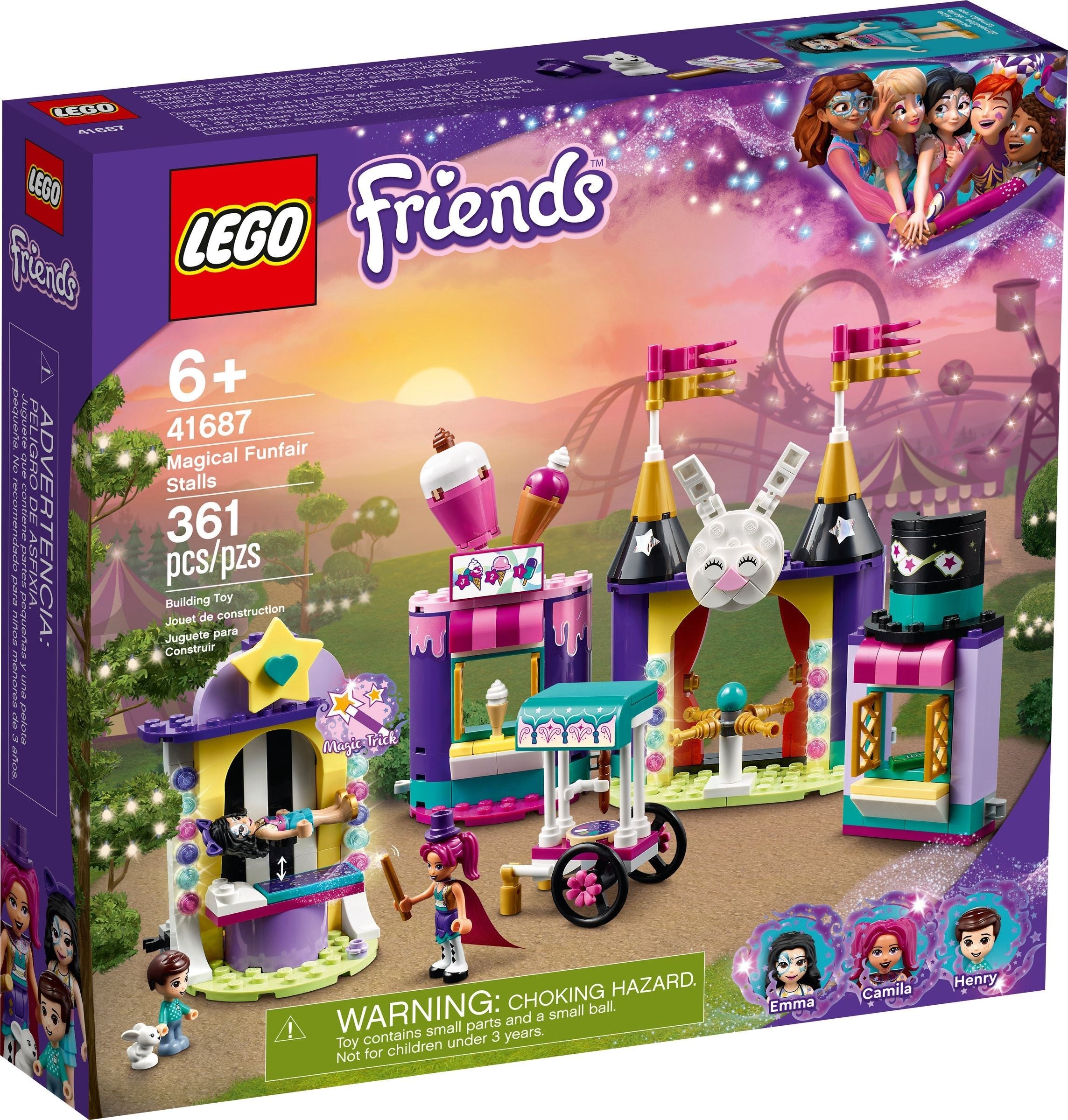 LEGO Friends Magic Fairground Stands 41687