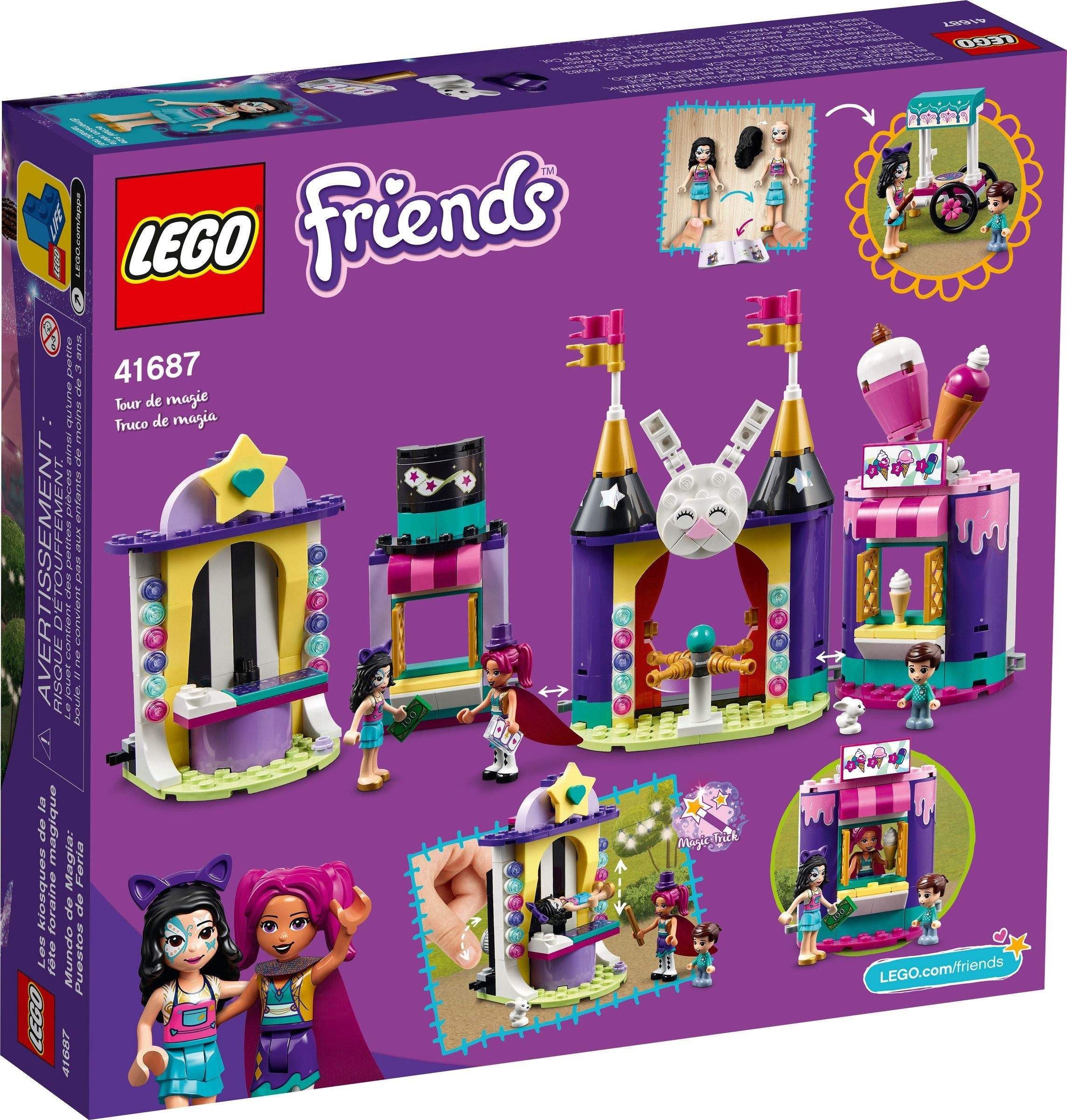 LEGO Friends Magic Fairground Stands 41687