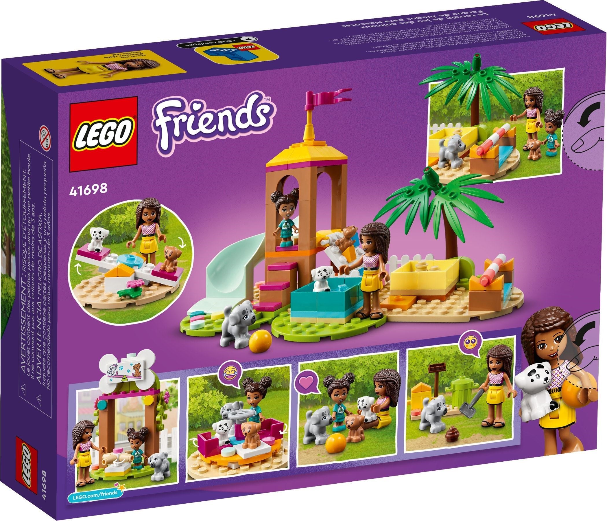 <transcy>LEGO Friends Aire de jeux pour animaux 41698</transcy>
