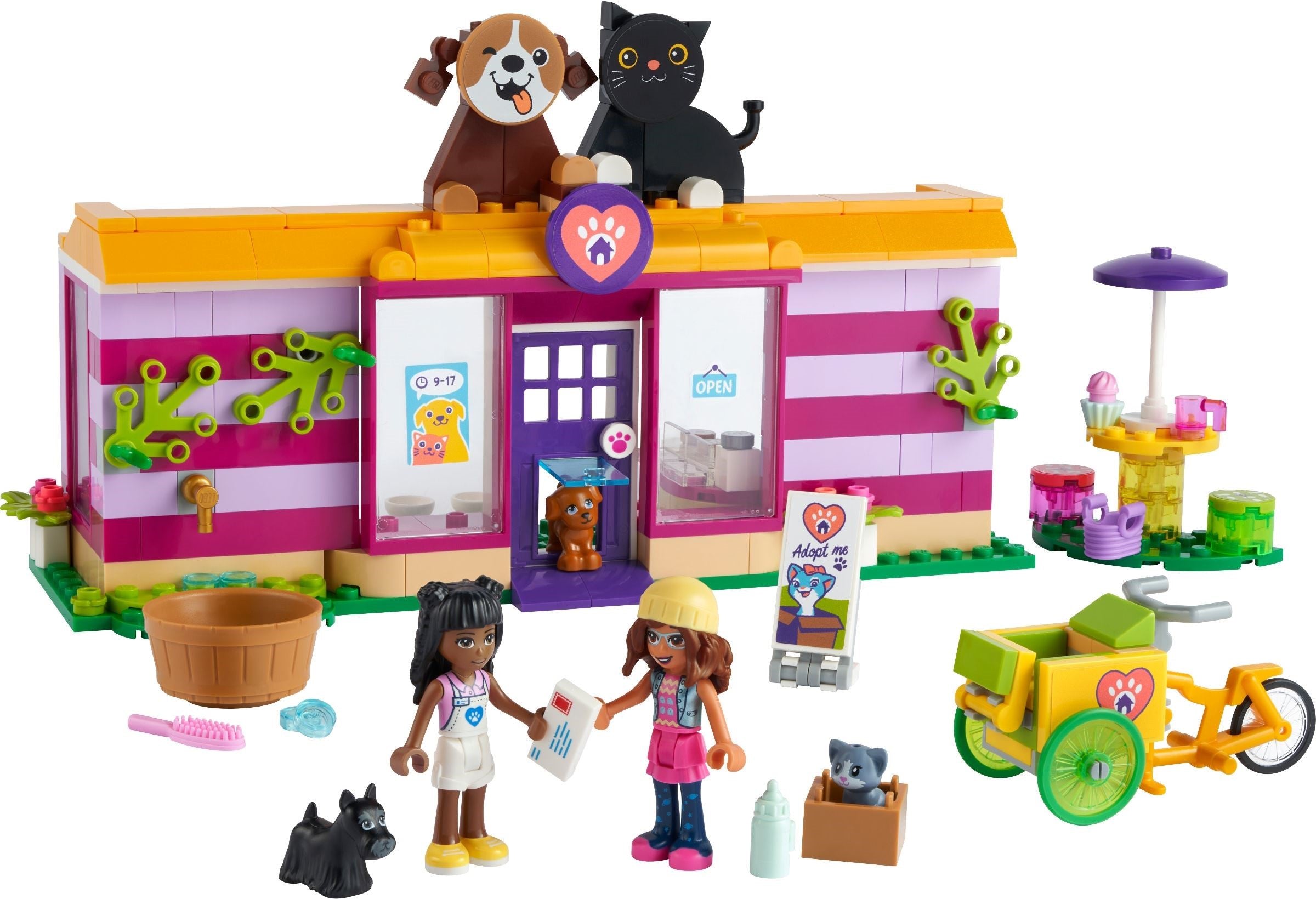 LEGO Friends Tieradoptionscafé 41699