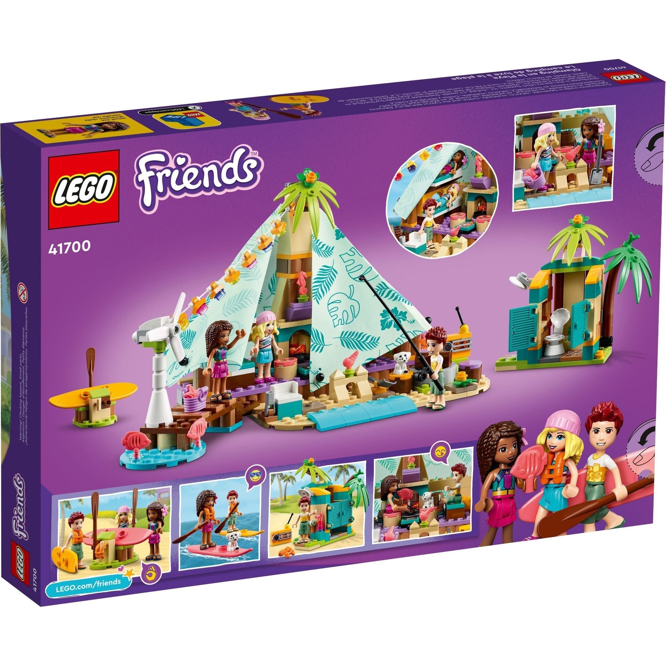 LEGO Friends Glamping am Strand 41700