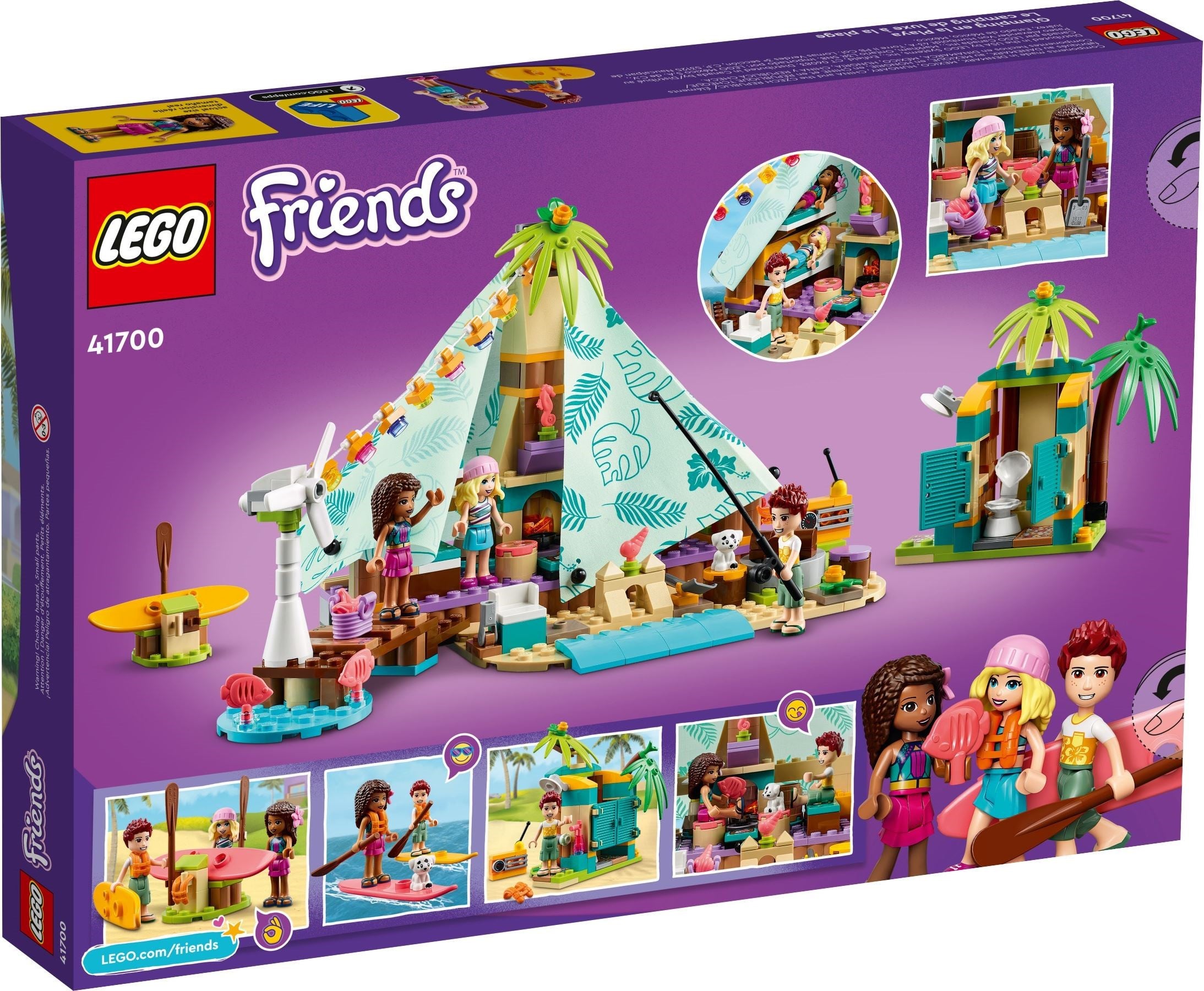 <transcy>LEGO Friends Camping à la plage 41700</transcy>