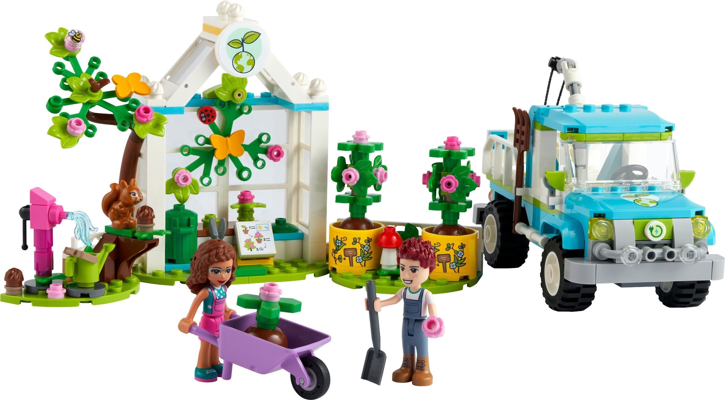 <transcy>LEGO Friends Véhicule de plantation d'arbres 41707</transcy>