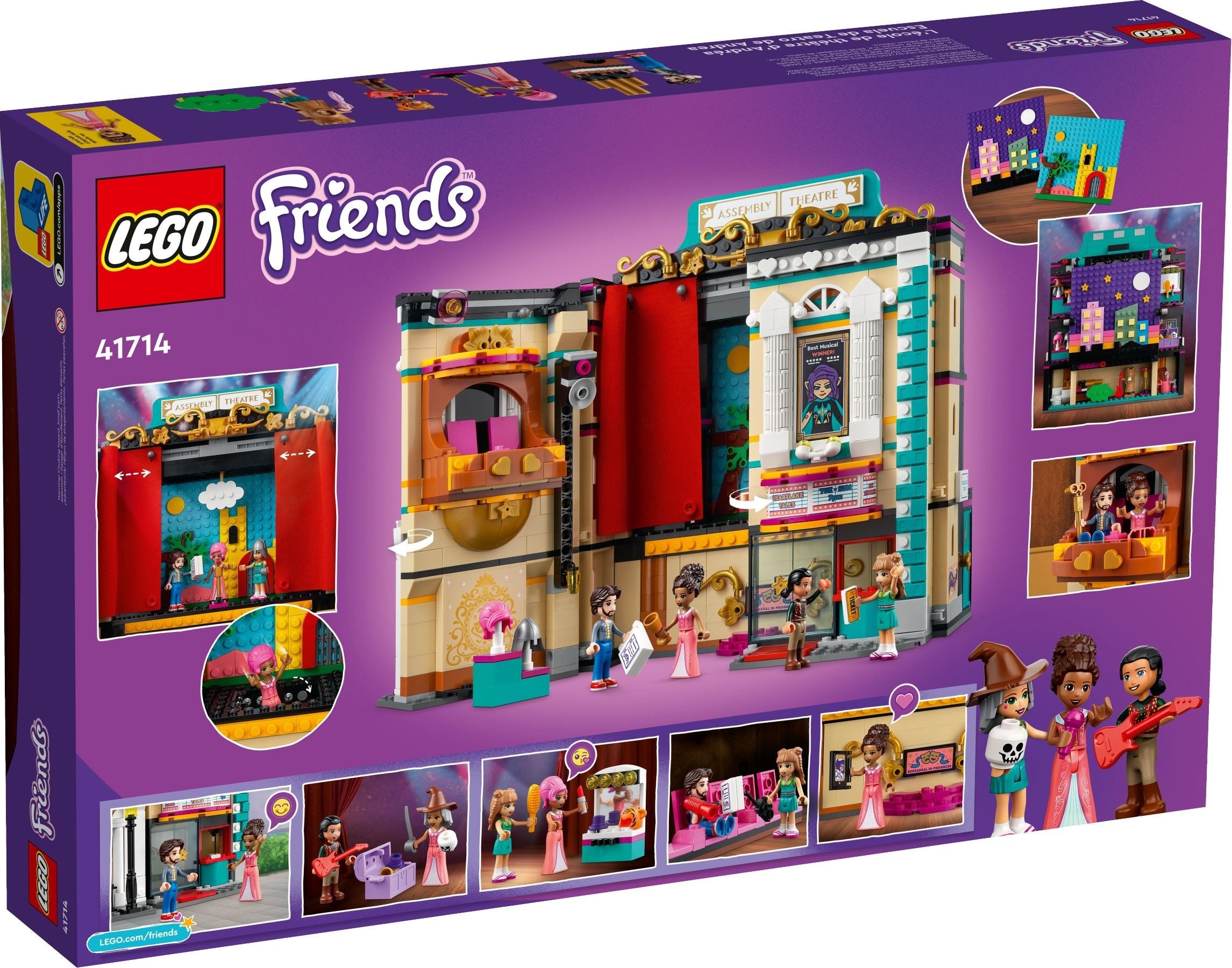 LEGO Friends Andreas Theaterschule 41714