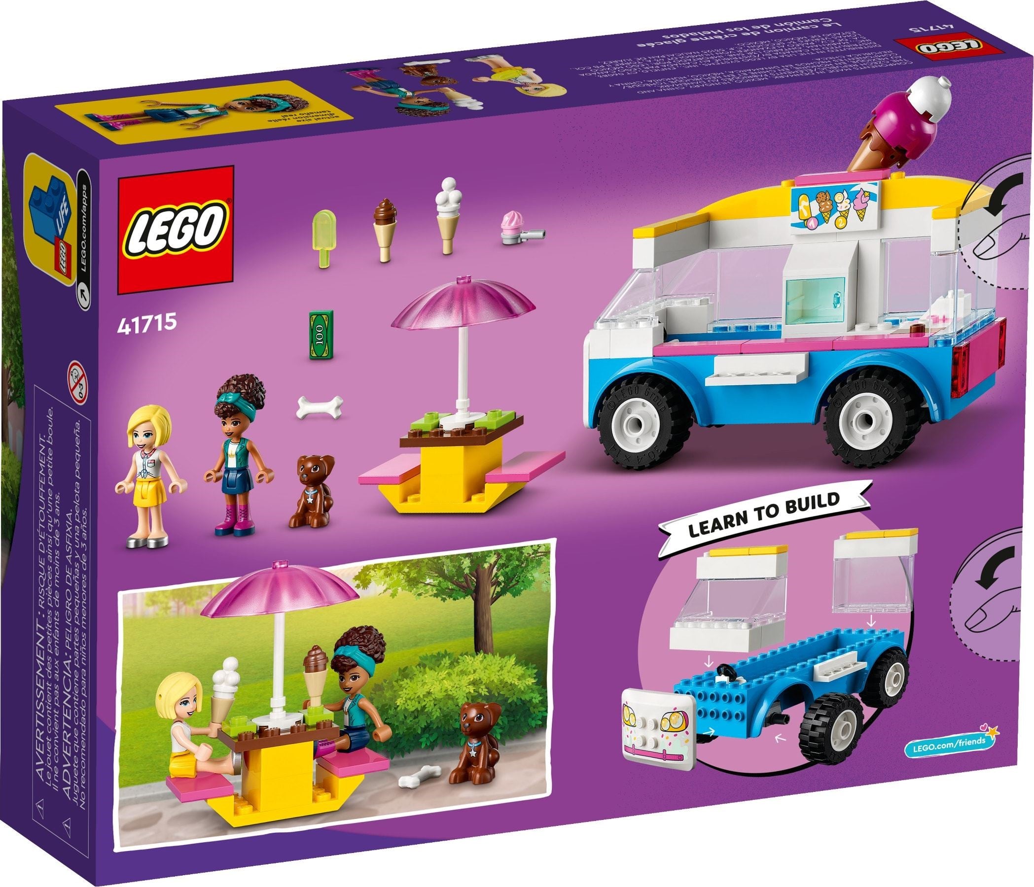 LEGO Friends Eiswagen 41715