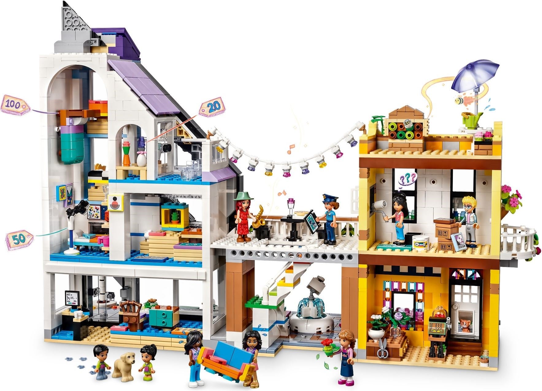 LEGO Friends Stadtzentrum 41732