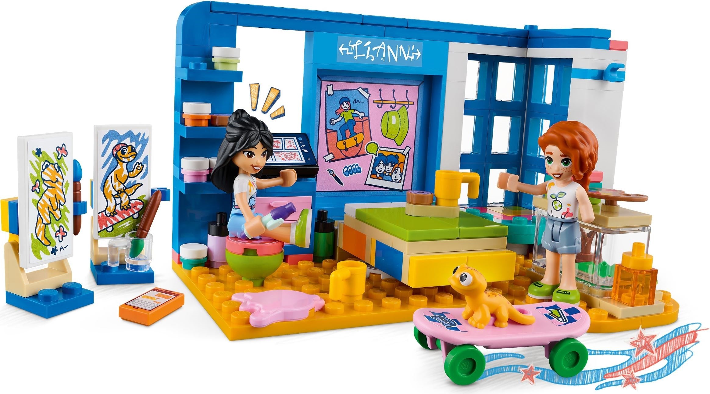 LEGO Friends Lianns Zimmer 41739