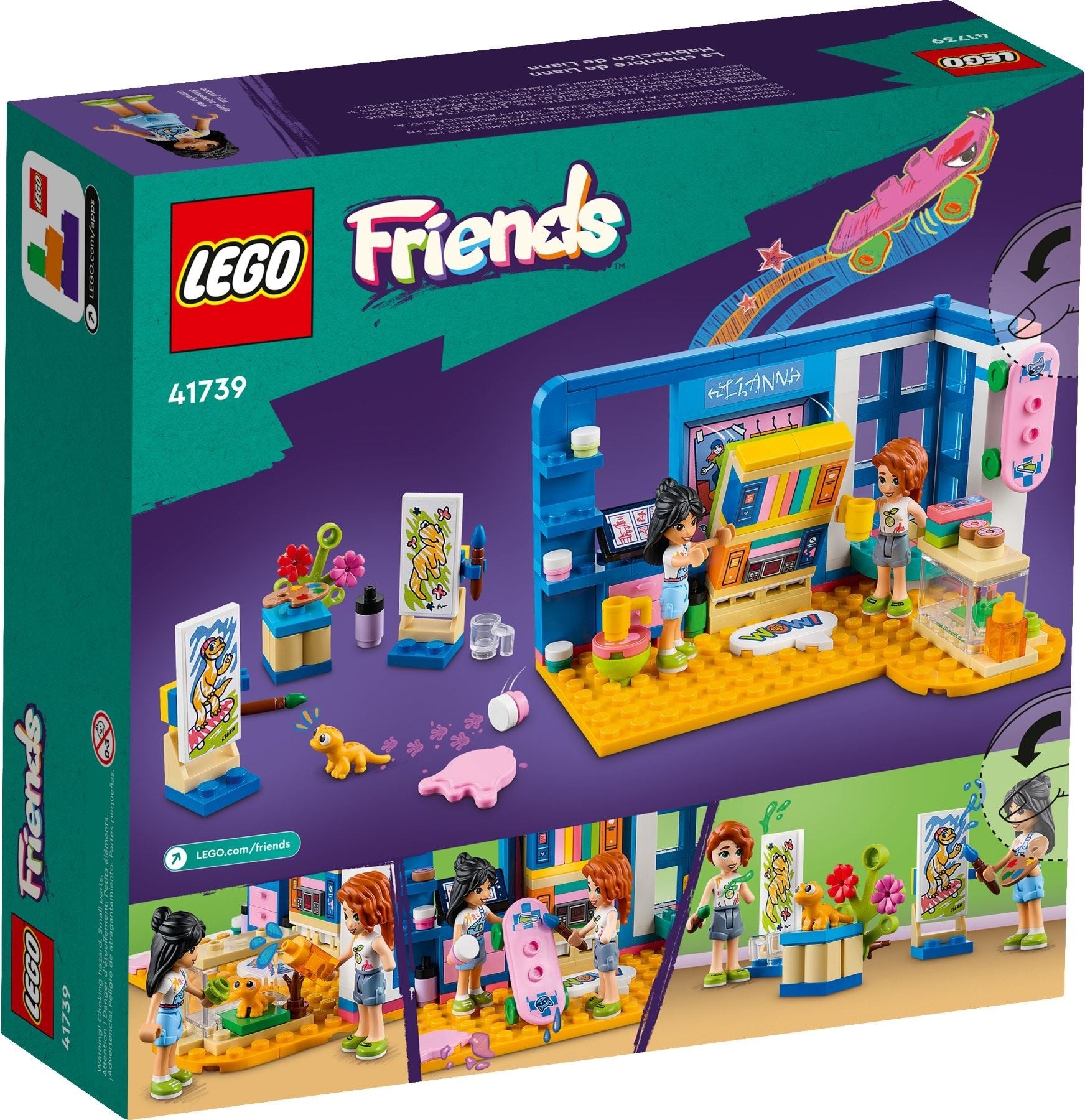 LEGO Friends Lianns Zimmer 41739