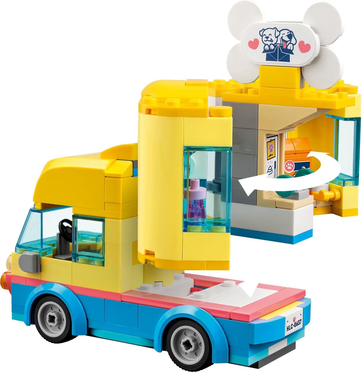 LEGO Friends Hunderettungswagen 41741