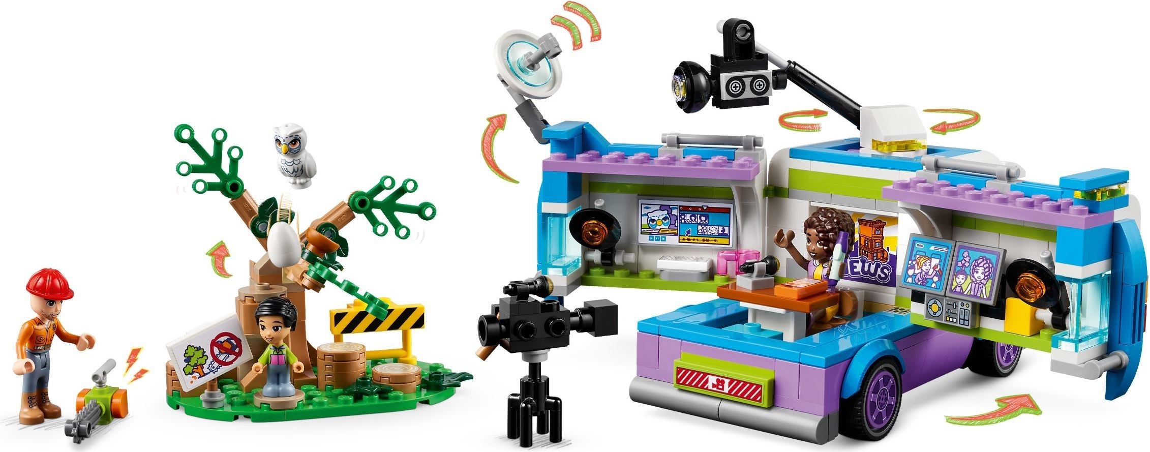 LEGO Friends Nachrichtenwagen 41749