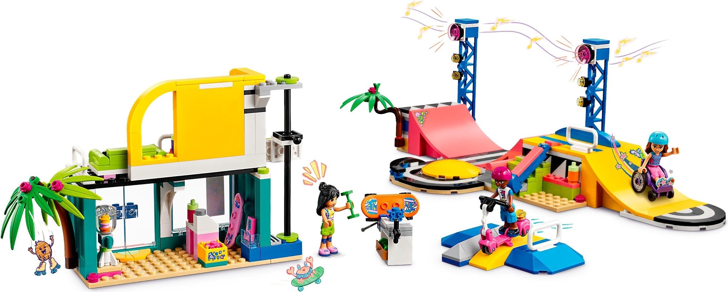 LEGO Friends Skatepark 41751