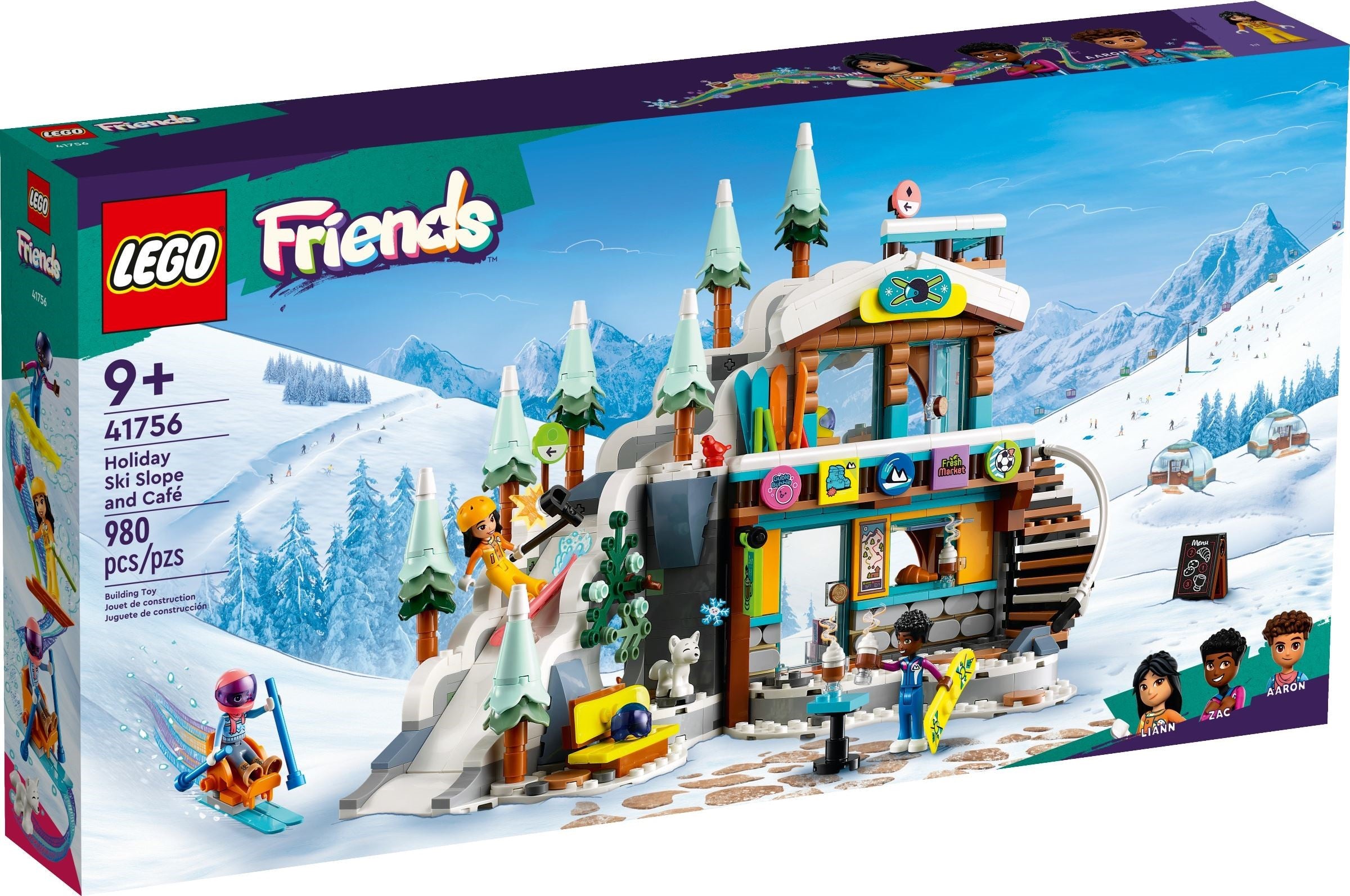 LEGO Friends Skipiste und Café 41756
