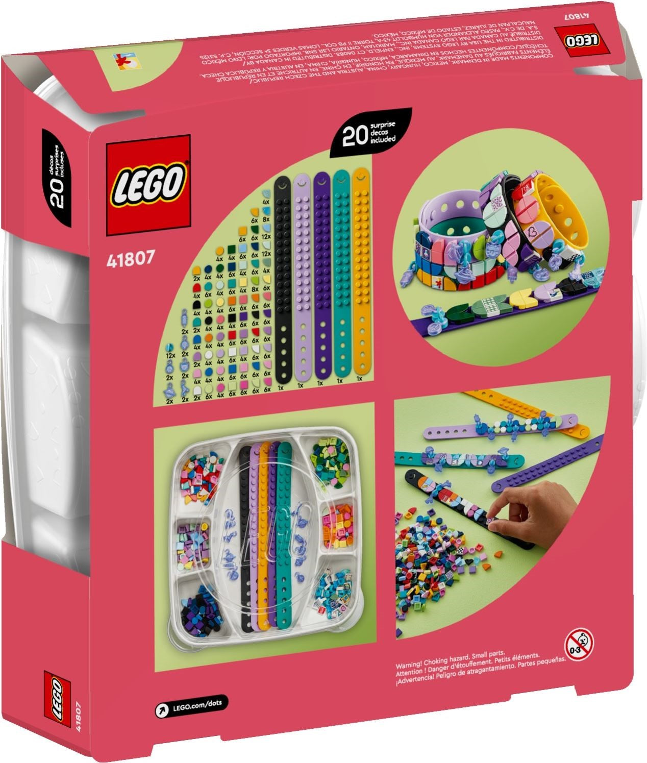 LEGO Dots Armbanddesign Kreativset 41807