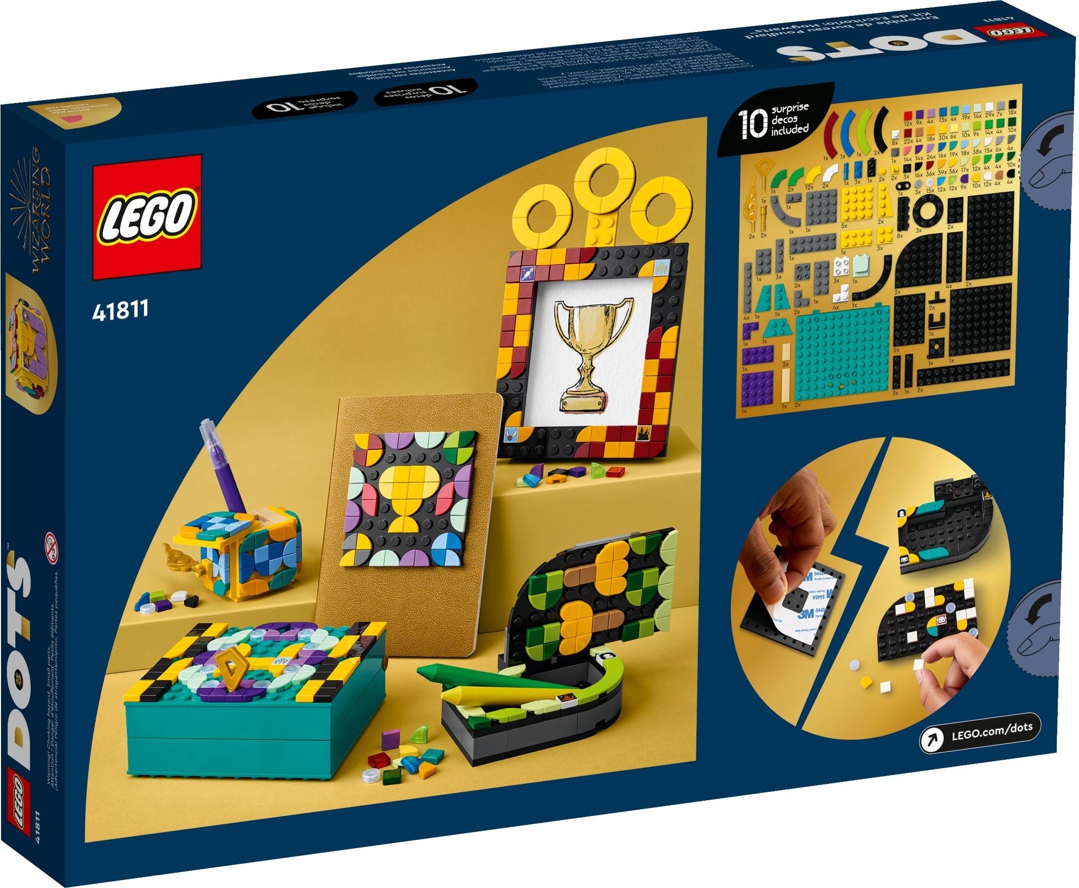 LEGO Dots Hogwarts Schreibtisch-Set 41811