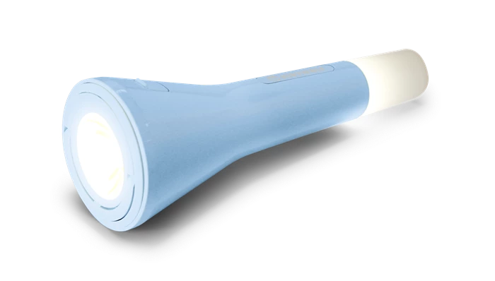 Kidywolf Taschenlampe 3 in 1 blau