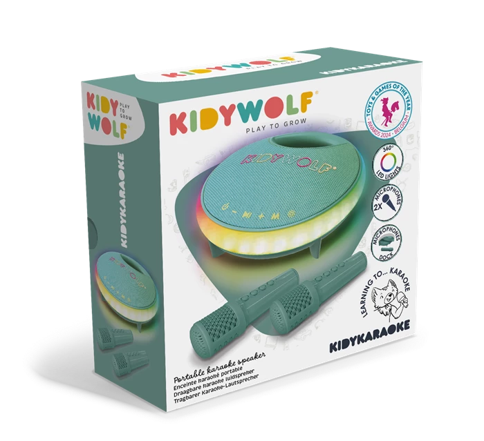 Kidywolf Bluetooth Karaoke Lautsprecher