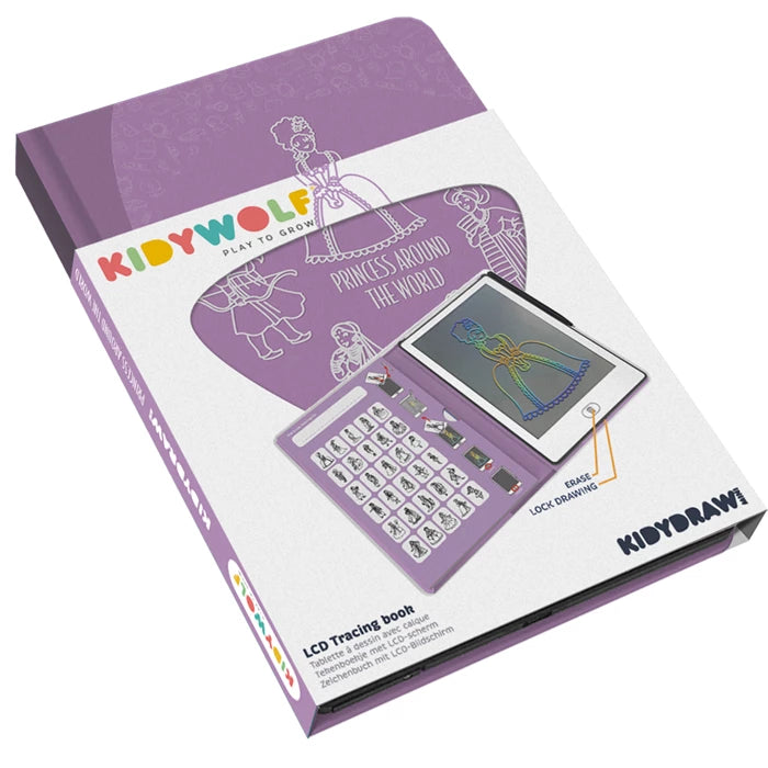 Kidywolf Leuchtende Designtafel mini Prinzessin