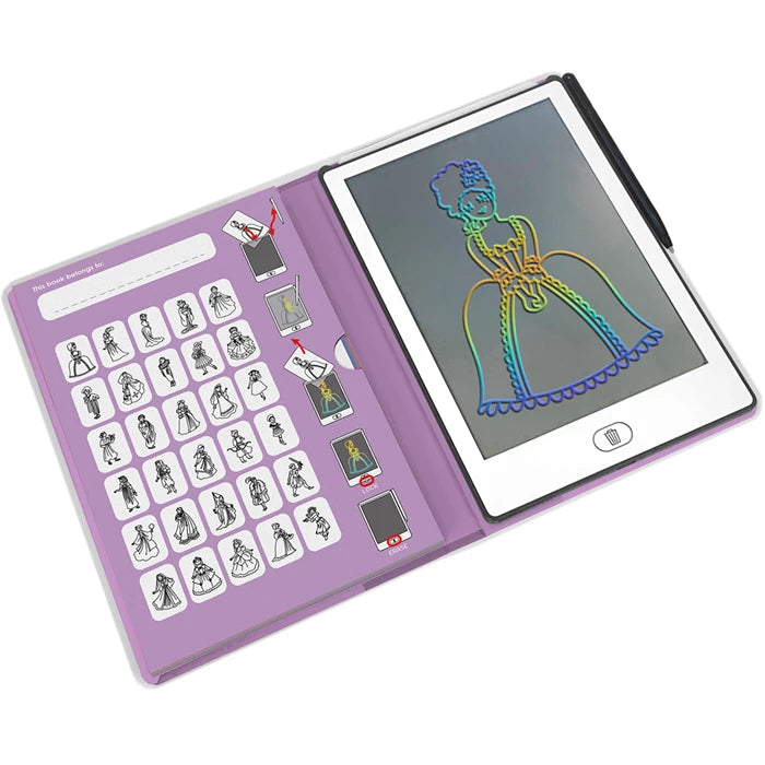 Kidywolf Leuchtende Designtafel mini Prinzessin