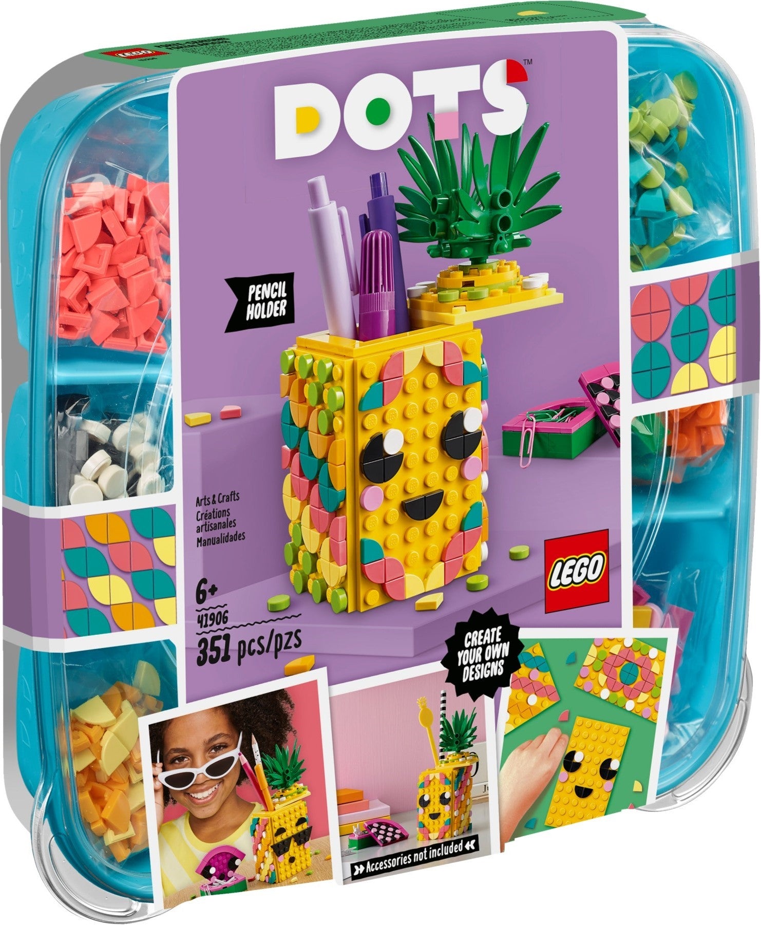 Porte-stylo ananas LEGO DOTS 41906