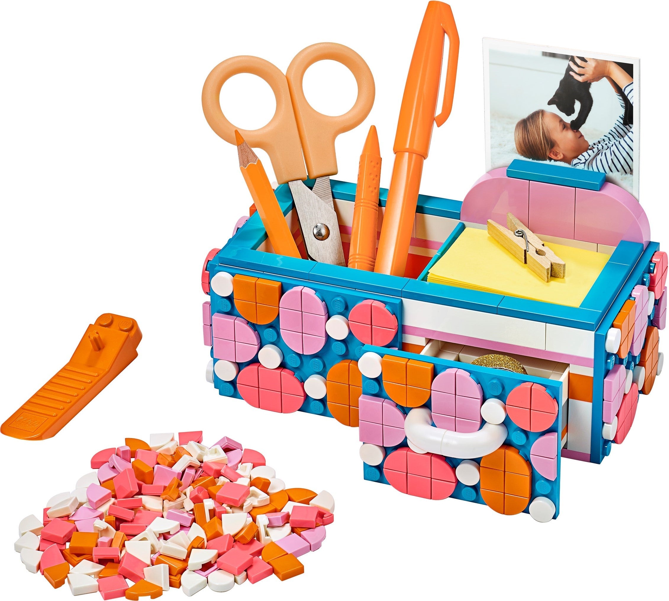 Porte-stylo Lego Dots avec tiroir 41907