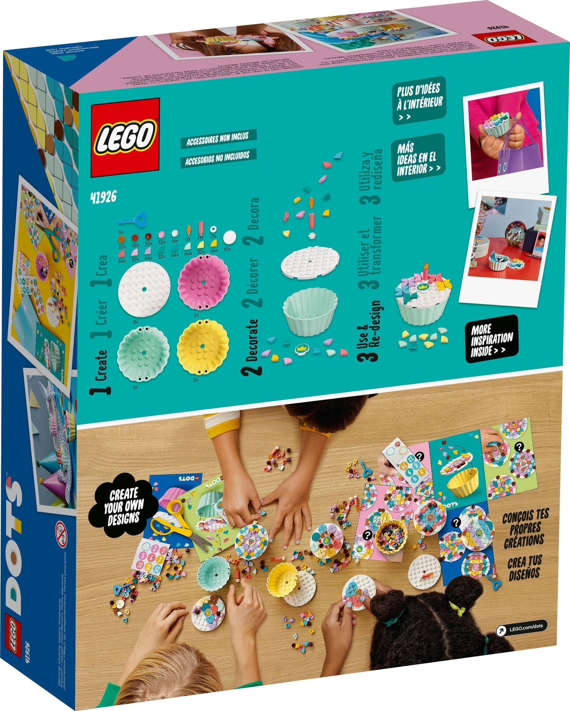 LEGO DOTS Cupcake Partyset 41926