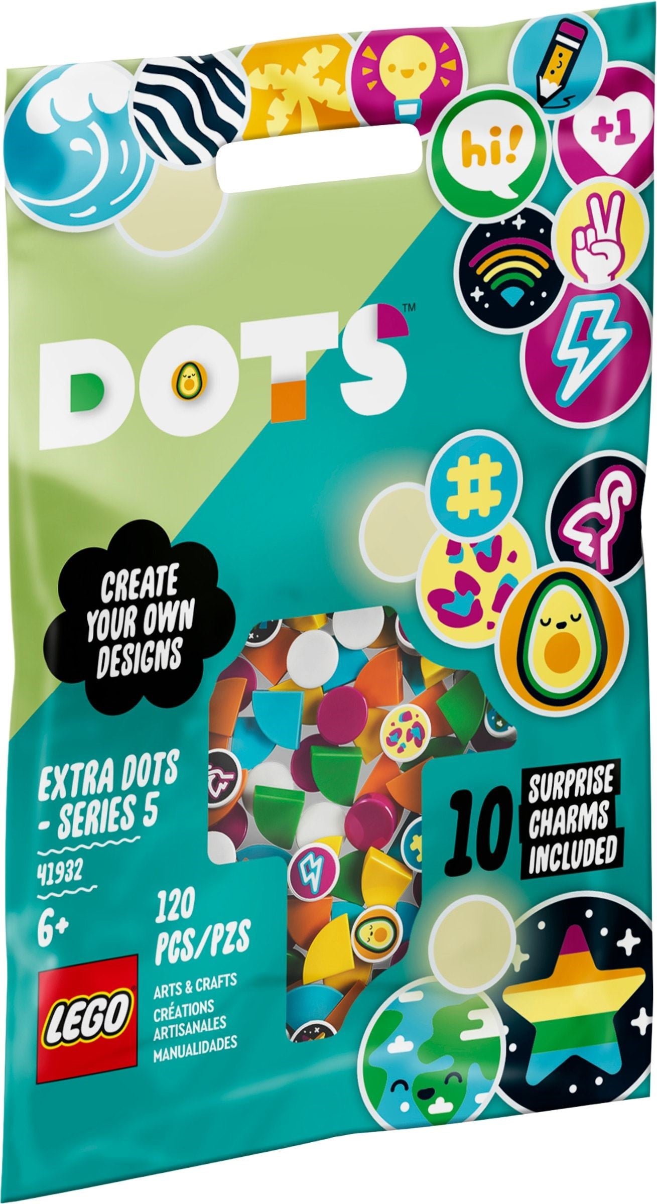 LEGO DOTS Ergänzungsset Urlaub 41932