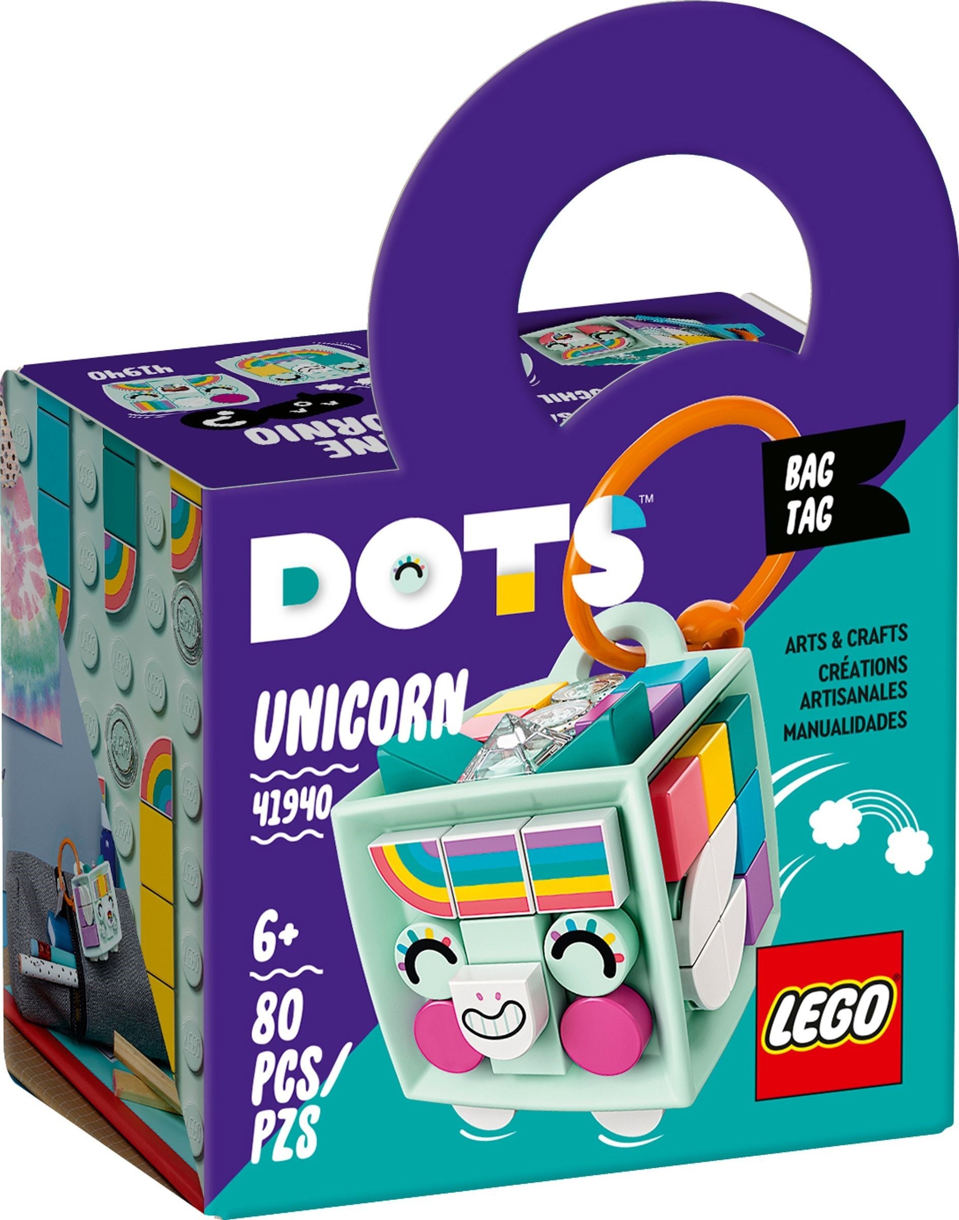 LEGO Dots Bag Charm Licorne (41940)