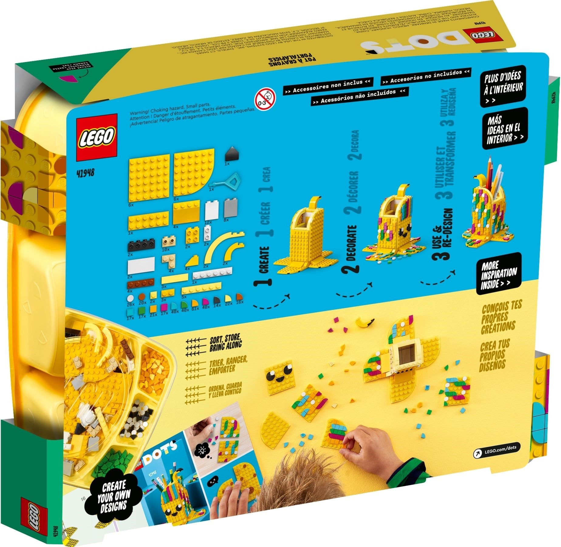 LEGO Dots Bananen Stiftehalter 41948
