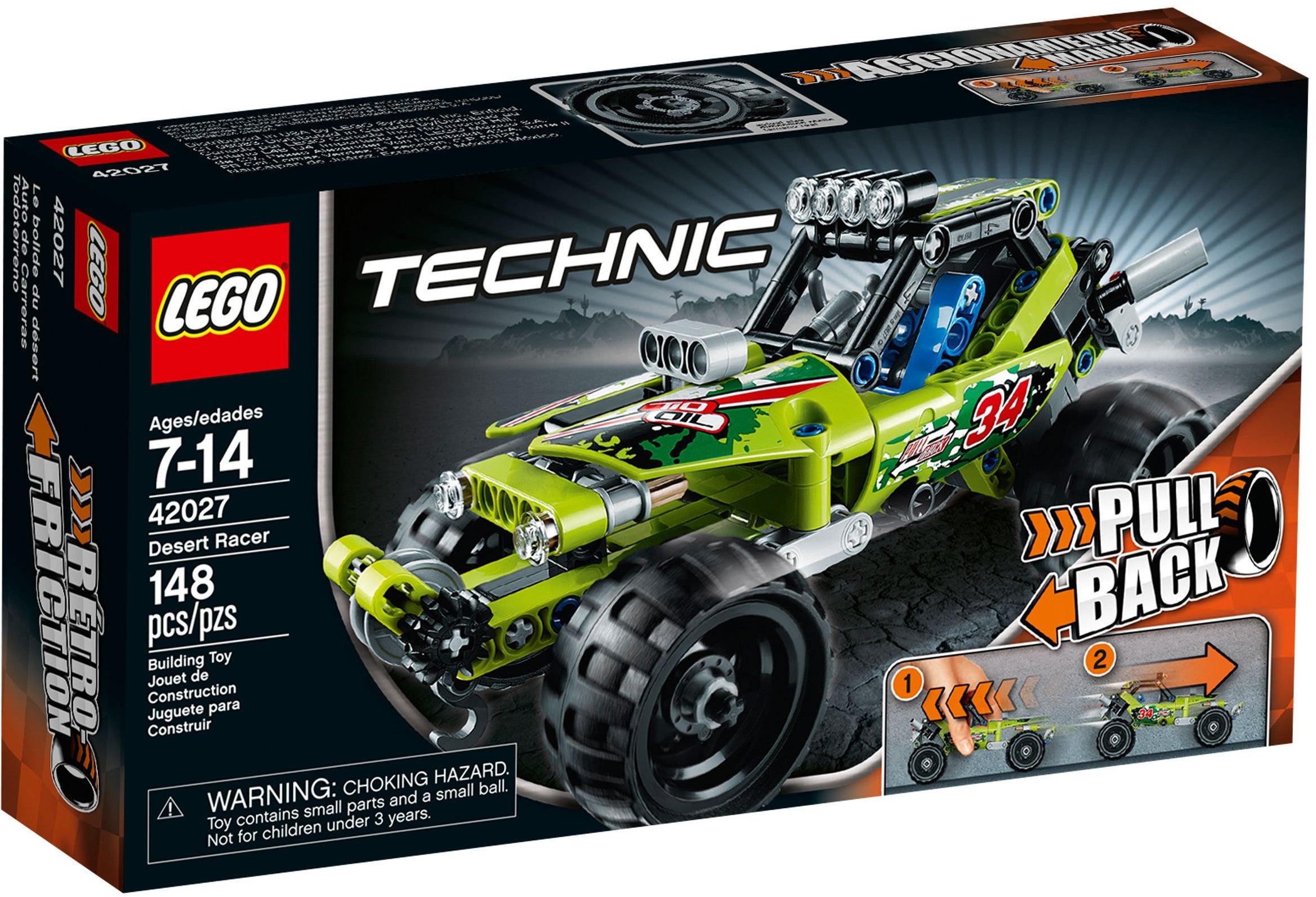 LEGO Technic Action Wüsten-Buggy 42027