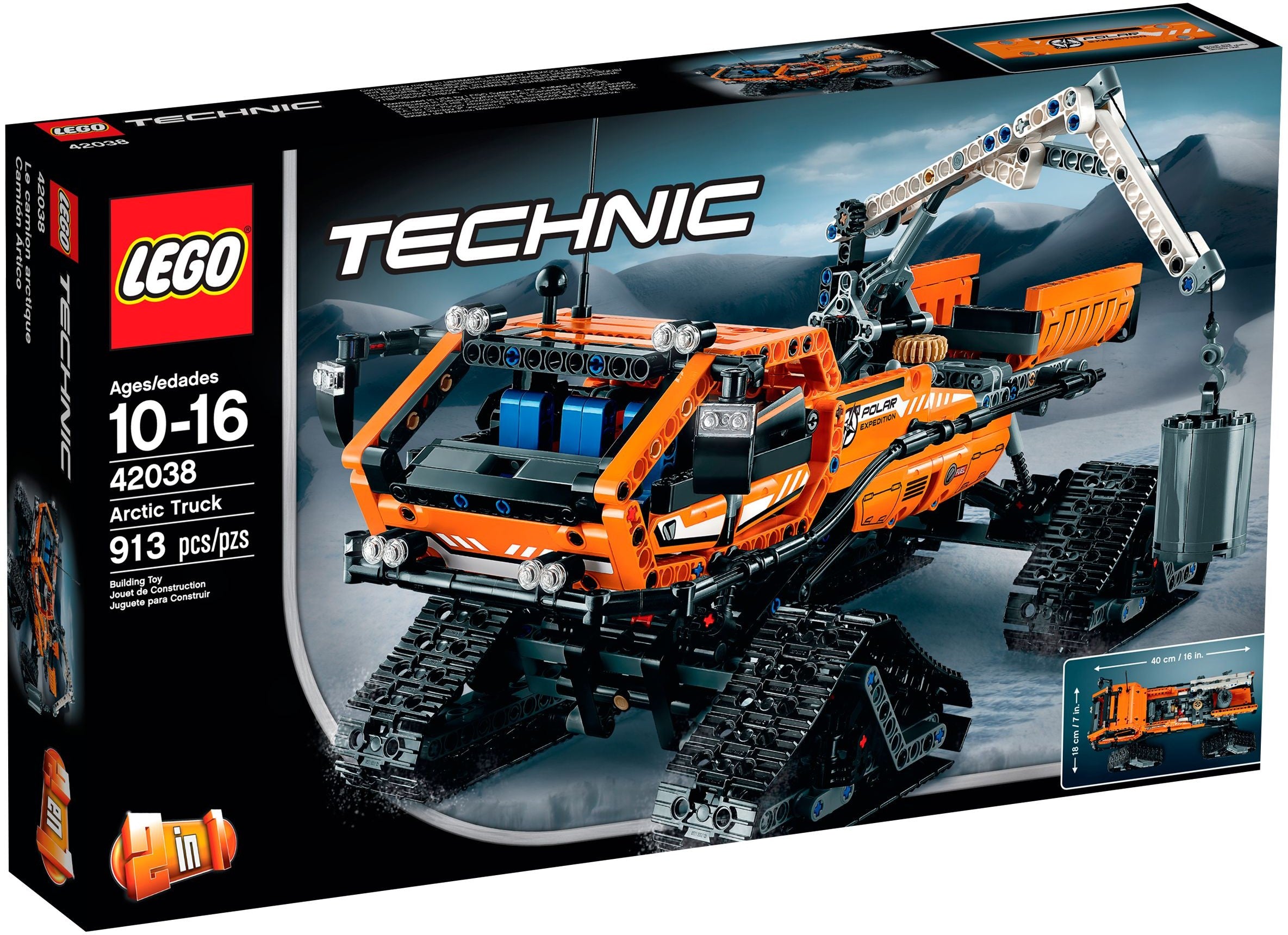 LEGO Technic Arktis Kettenfahrzeug 42038