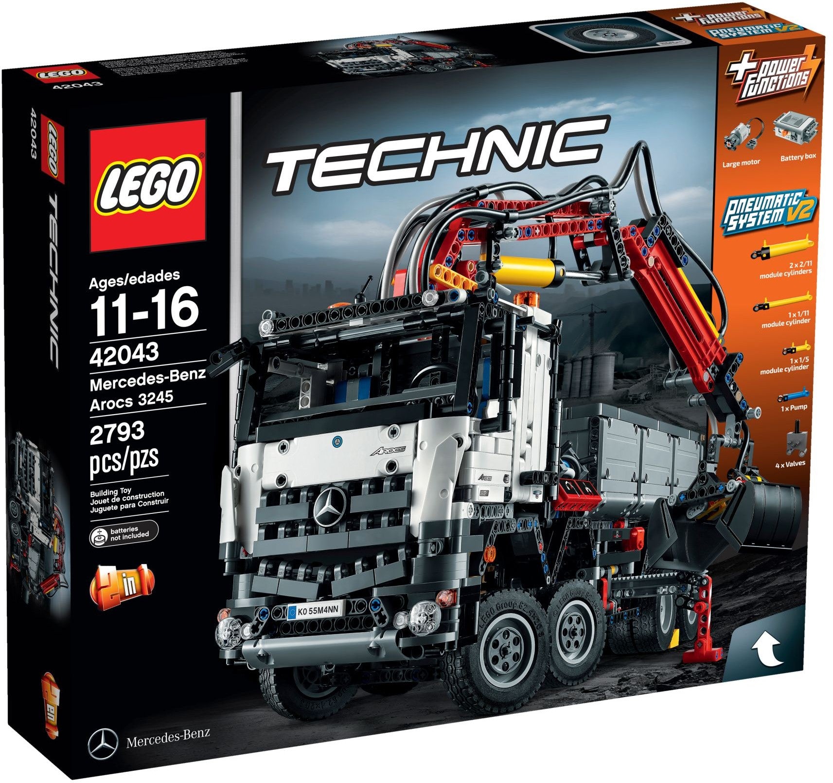 LEGO Technic Mercedes-Benz Arocs 42043