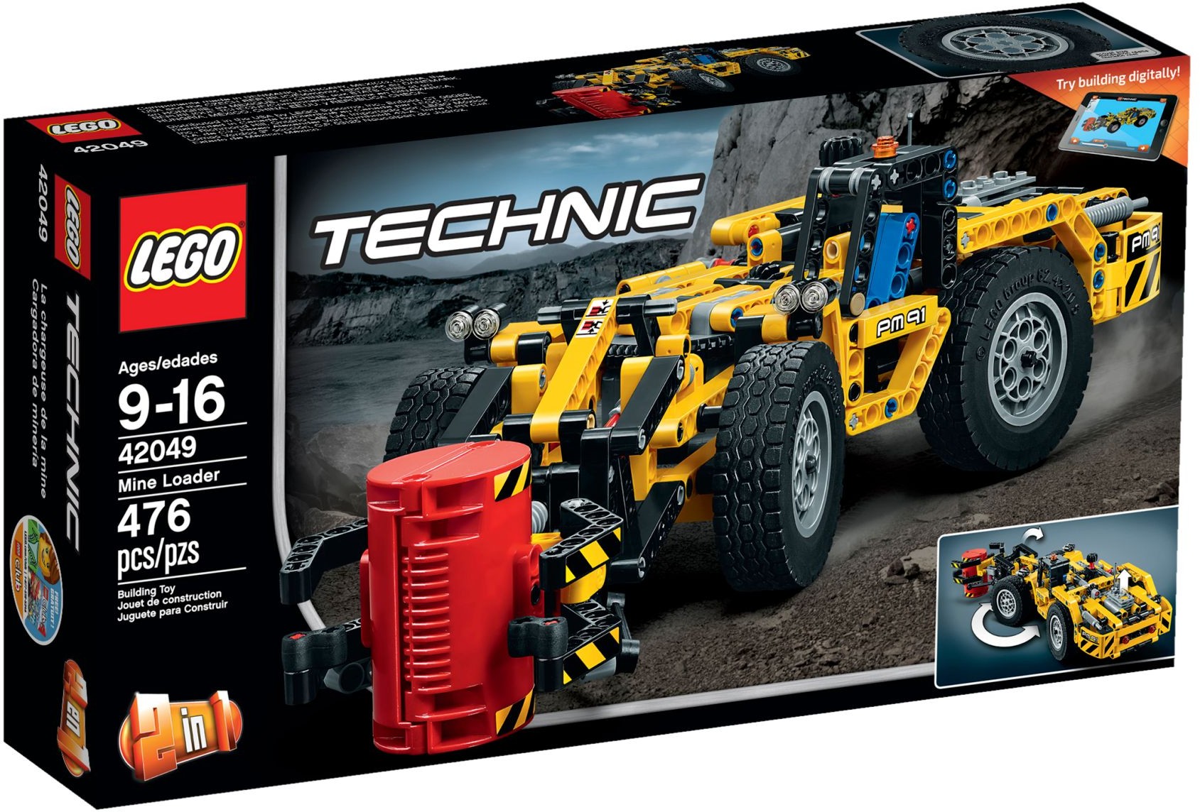 LEGO Technic Bergbau-Lader 42049