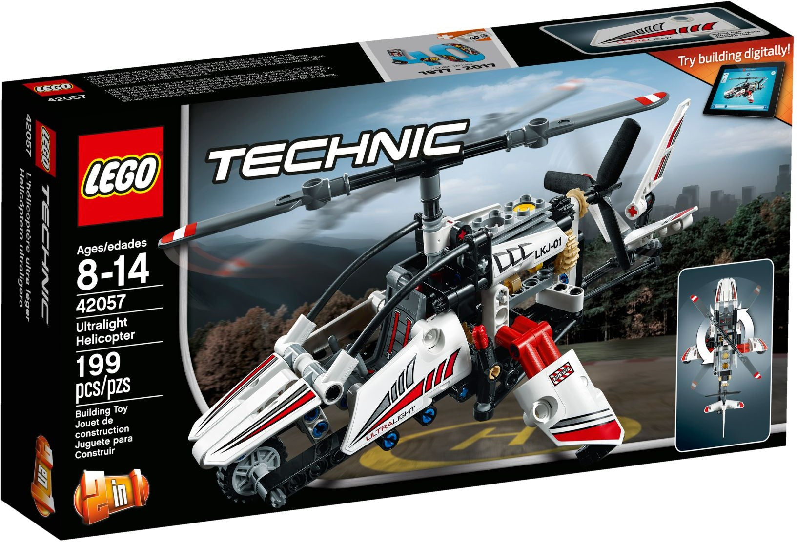 LEGO Technic Ultraleicht Hubschrauber 42057