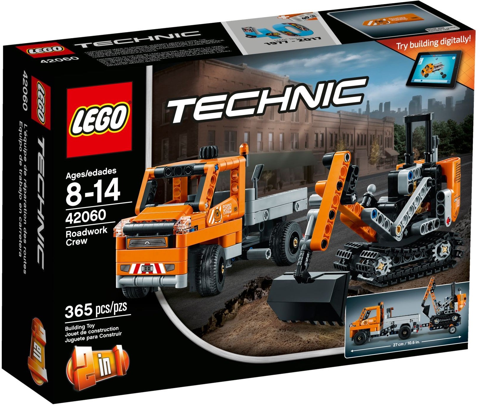 LEGO Technic Strassenbau-Fahrzeuge 42060