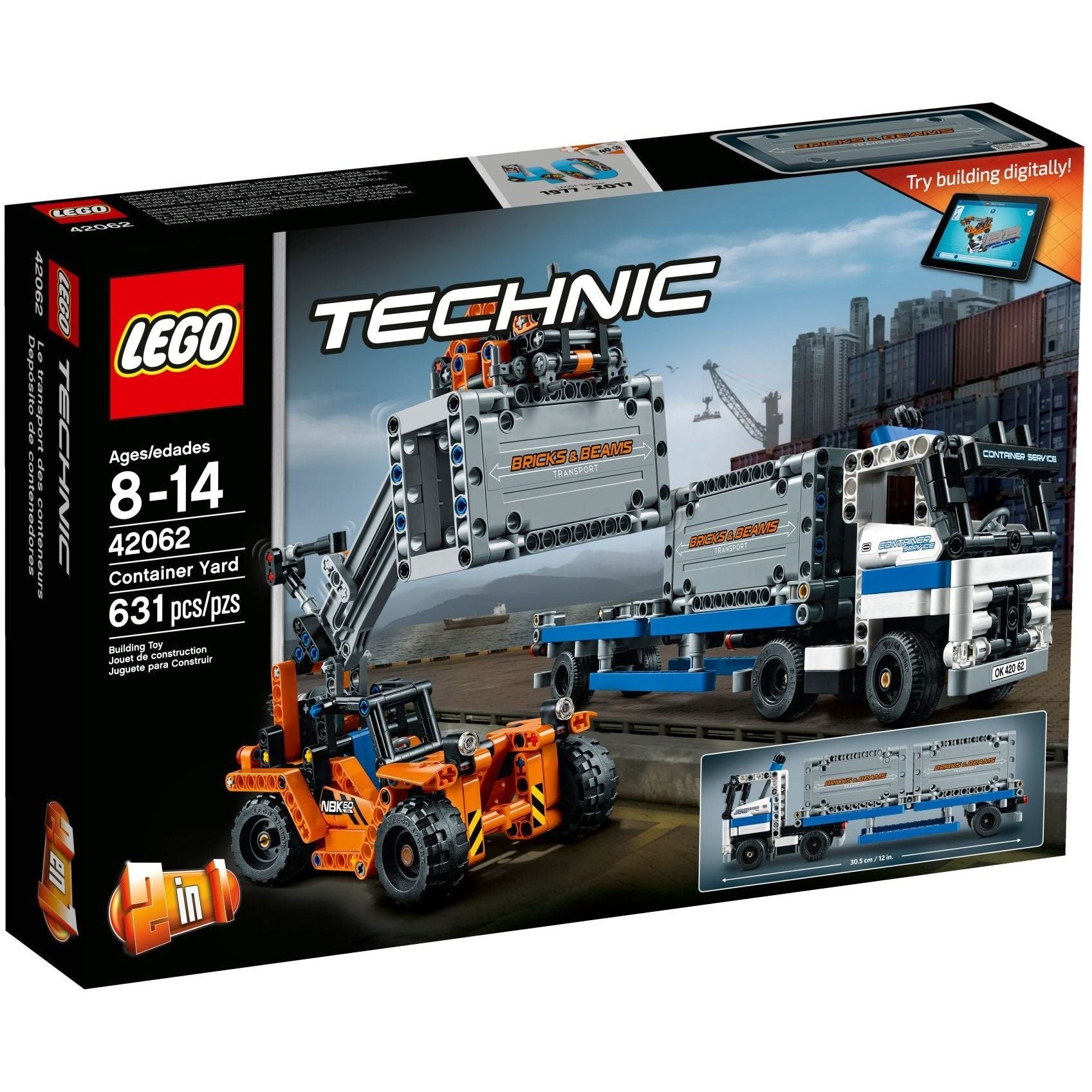 Le transport de conteneurs LEGO Technic 42062