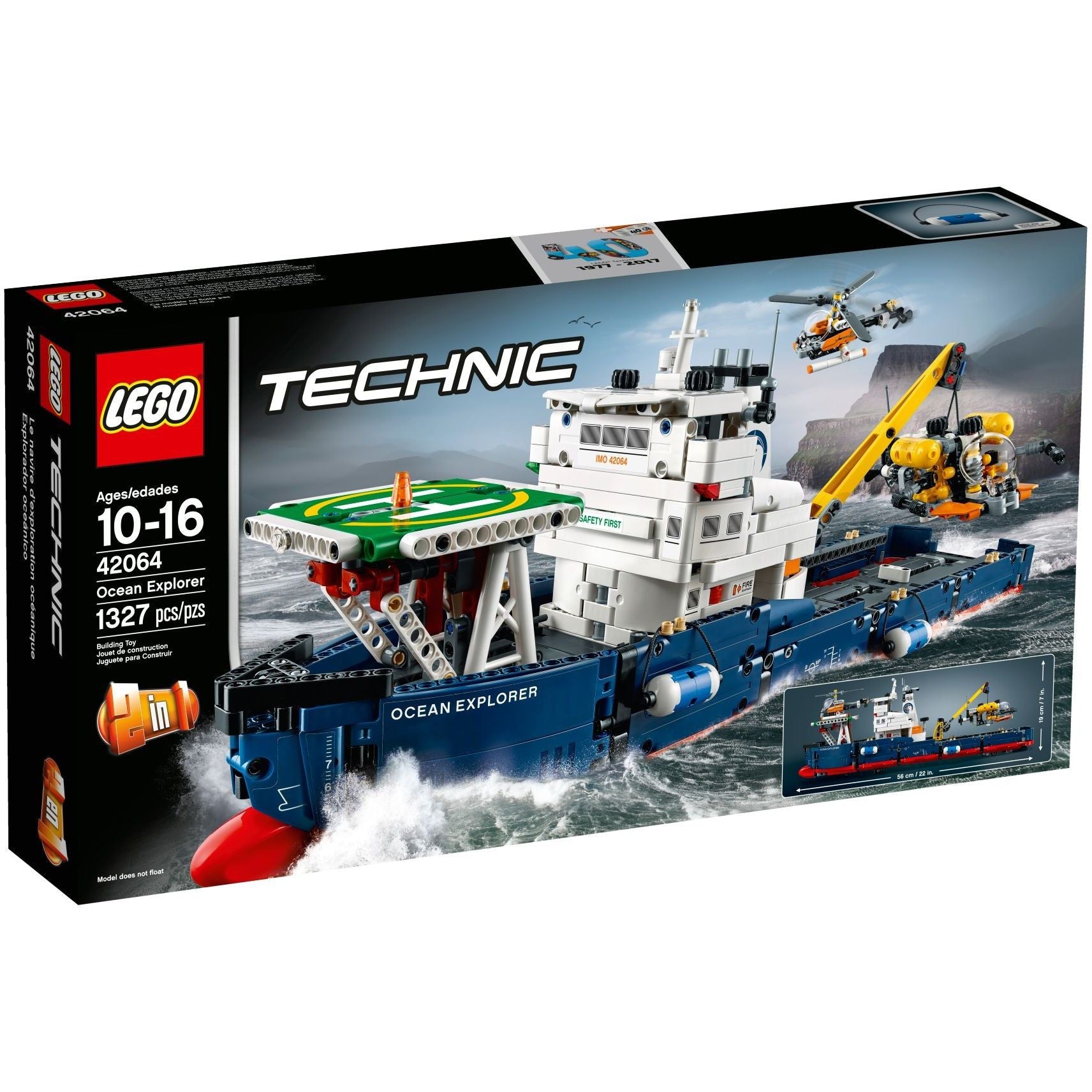 Navire de recherche LEGO Technic 42064