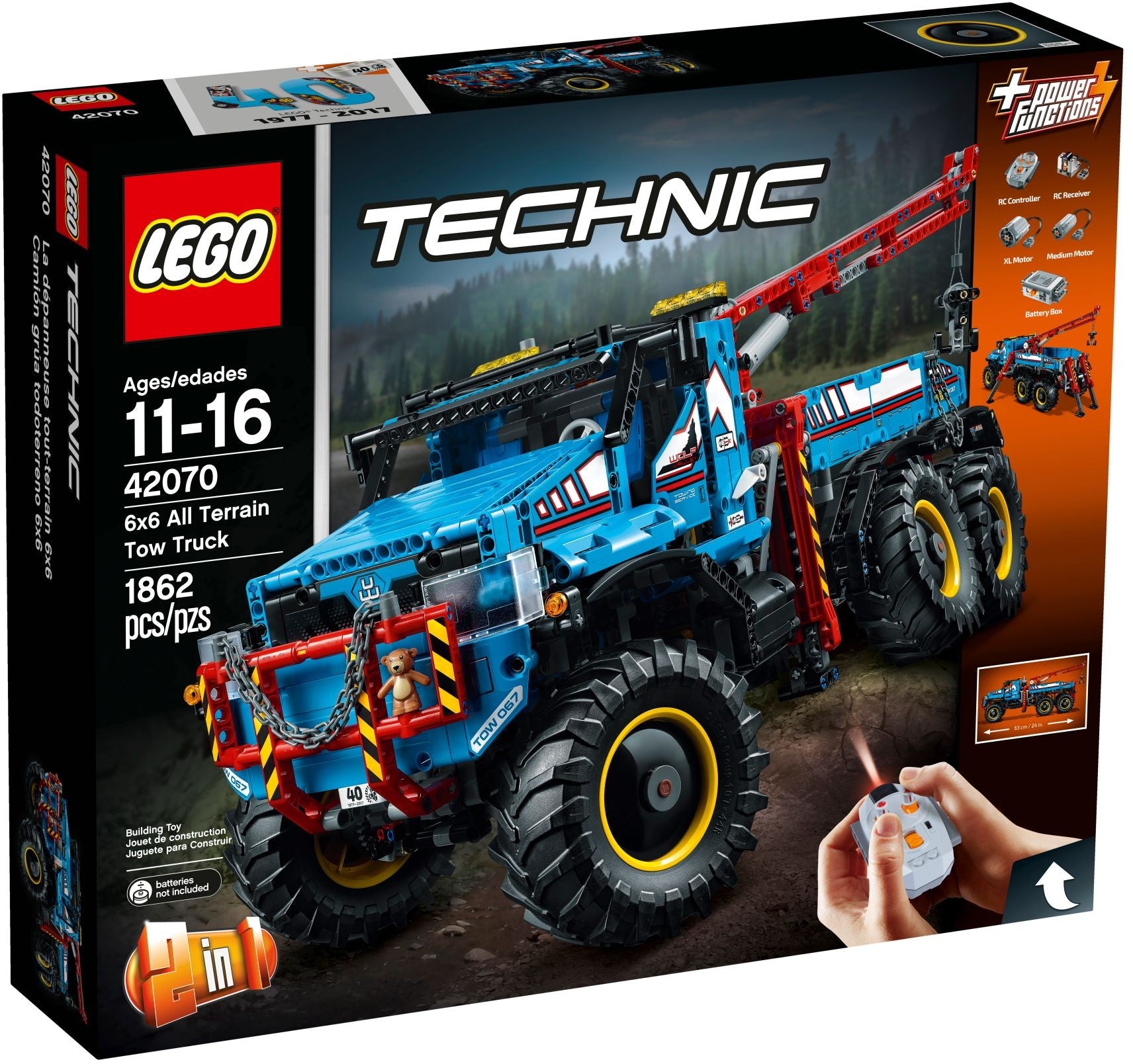 LEGO Technic 4x4 dépanneuse 42070
