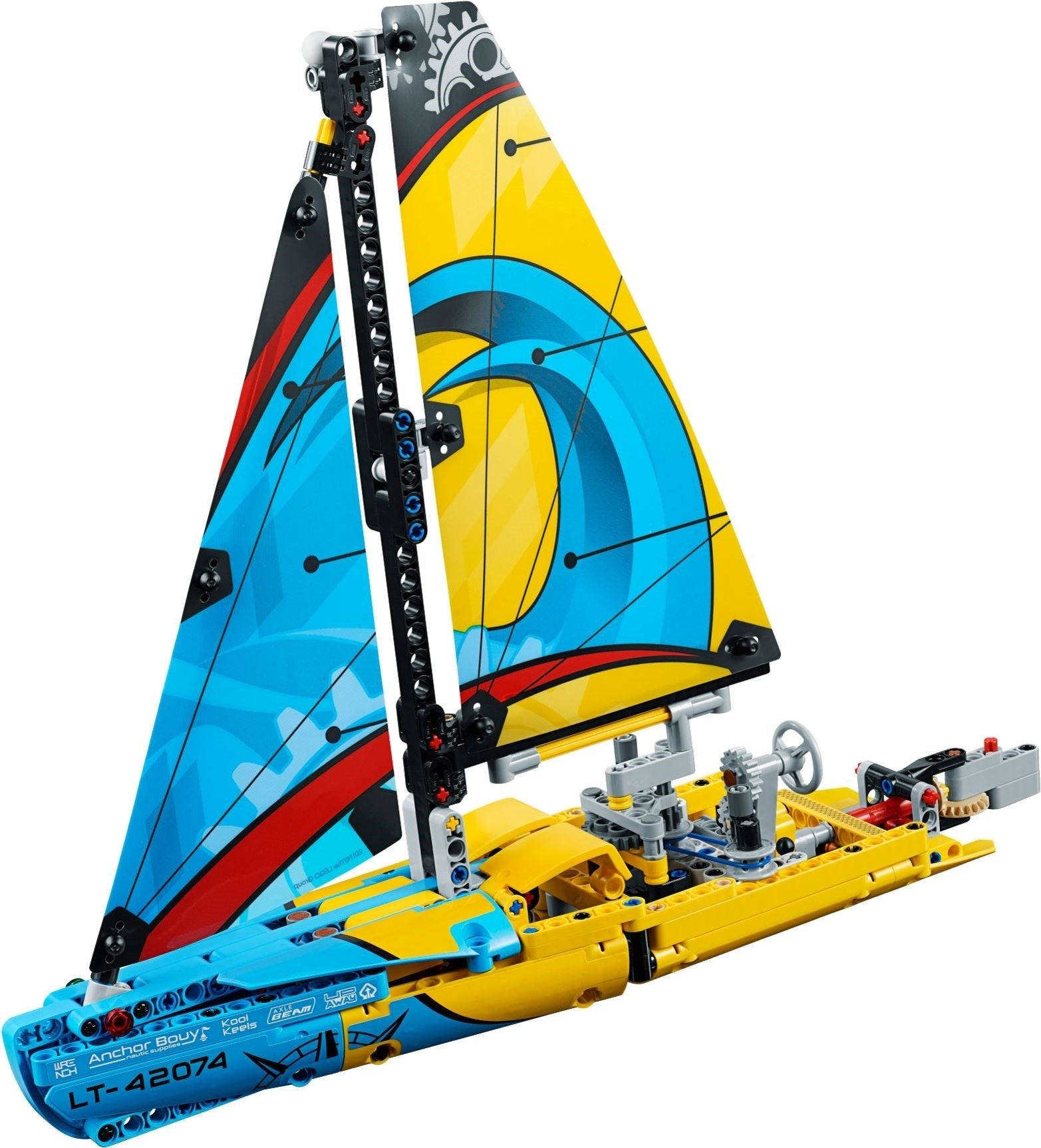 Yacht de course LEGO Technic 42074