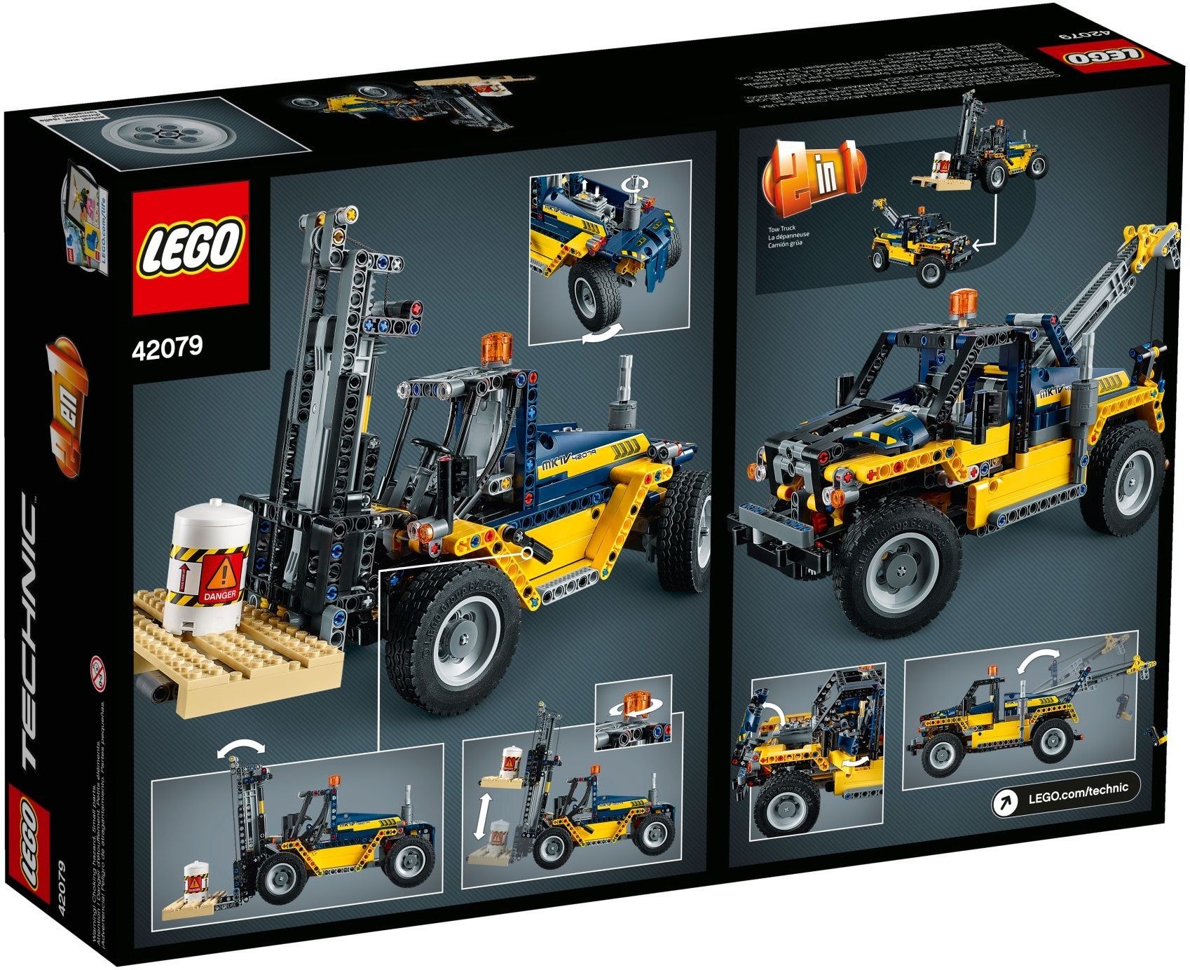 LEGO Technic Schwerlast-Gabelstabler 42079
