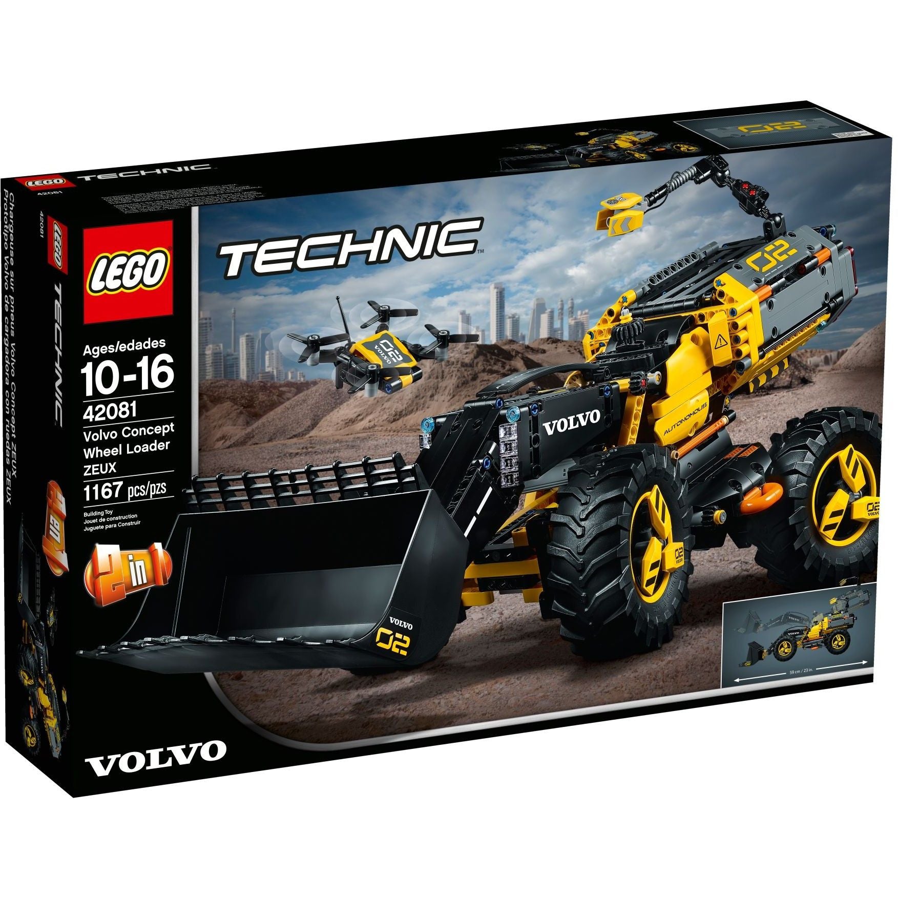 LEGO Technic Volvo Konzept-Radlader Zeux 42081