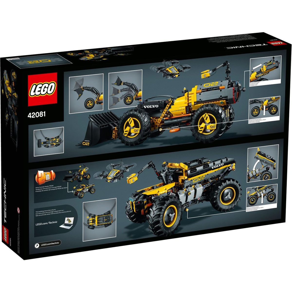 LEGO Technic Volvo Konzept-Radlader Zeux 42081