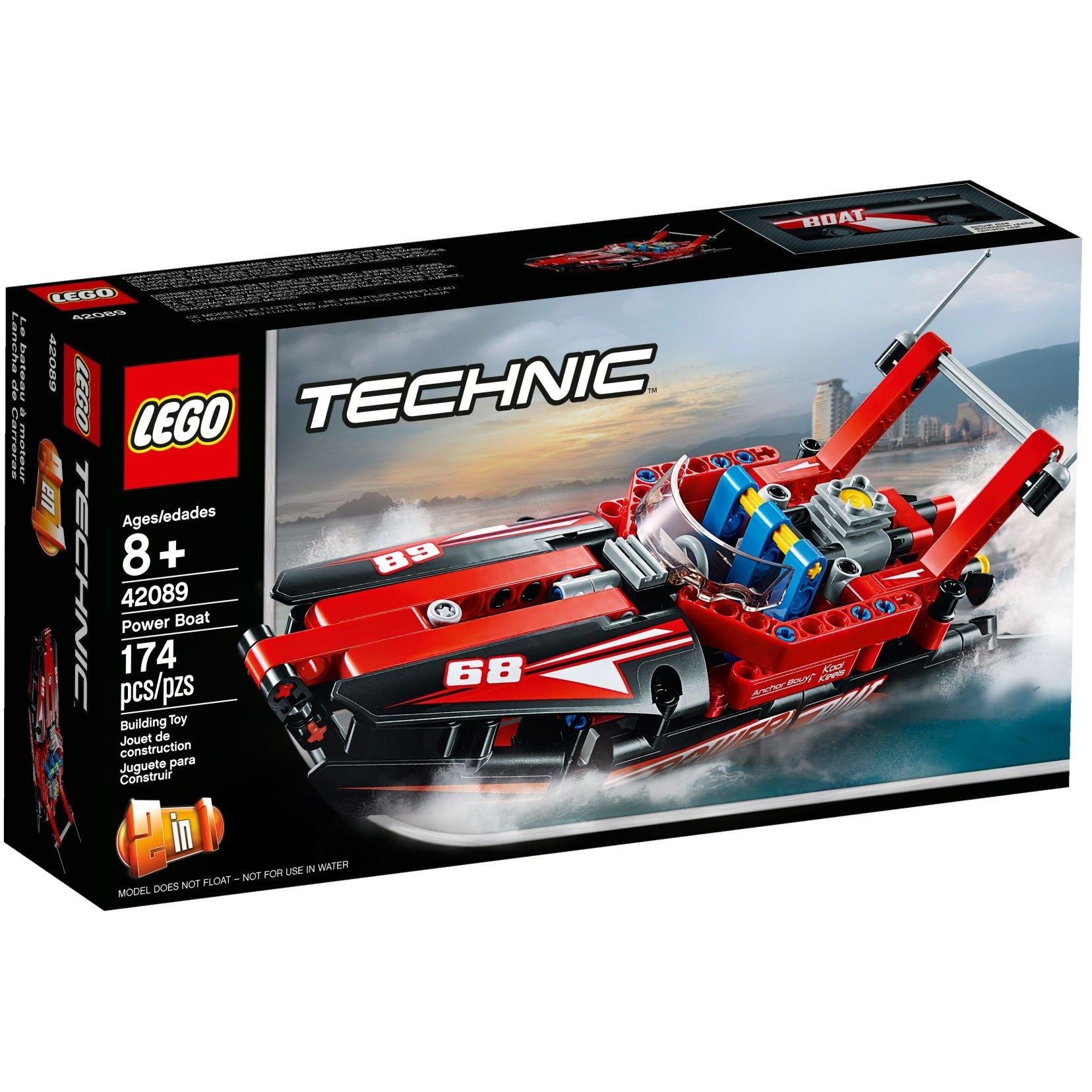 Bateau de course LEGO Technic 42089