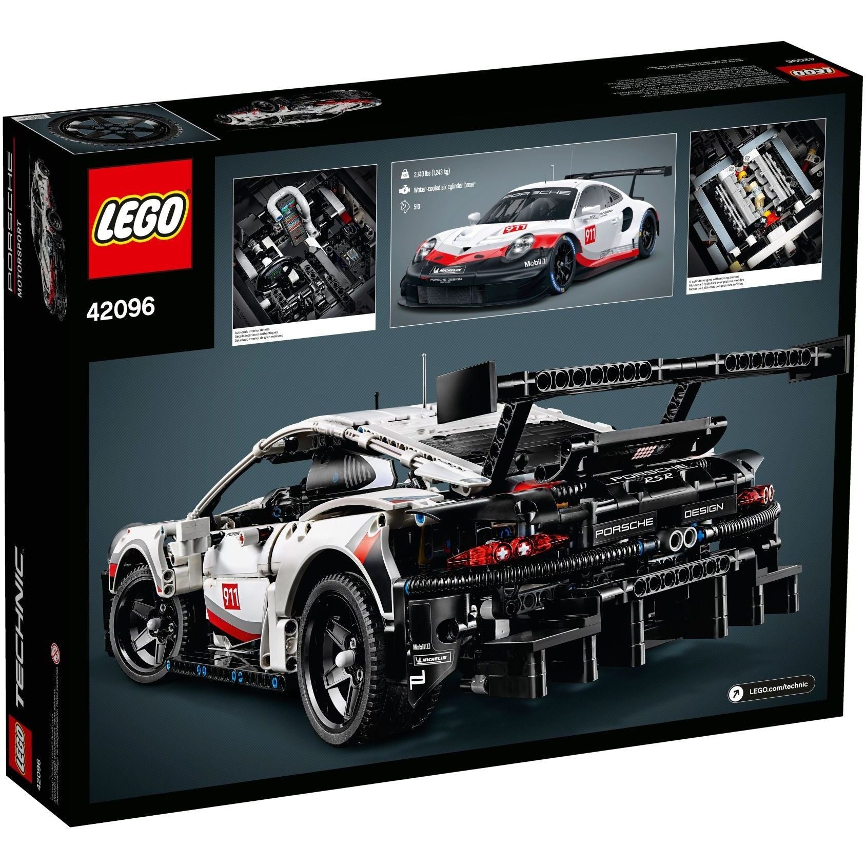 LEGO Technic Porsche 911 RSR 42096