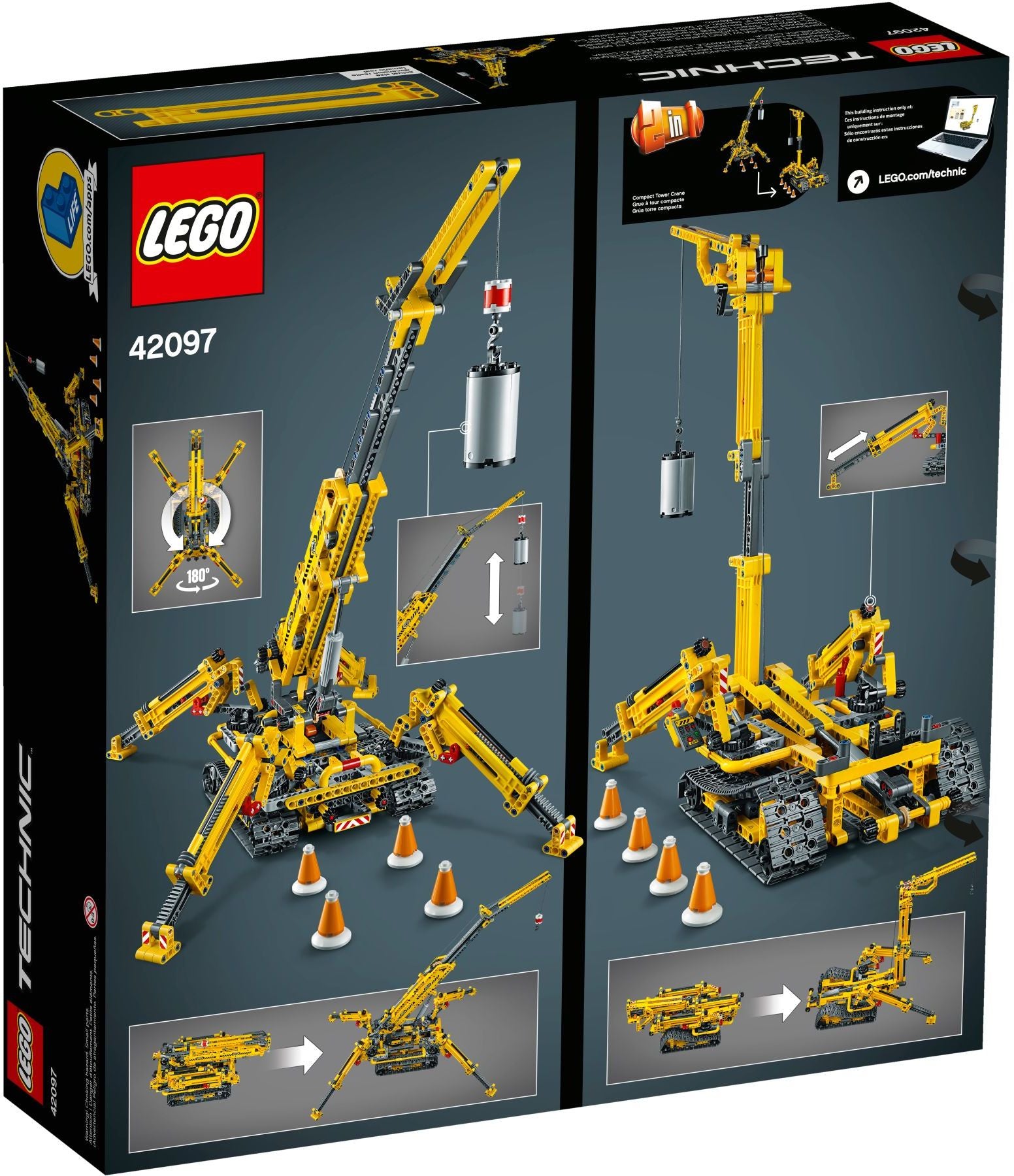 La grue araignée LEGO Technic 42097