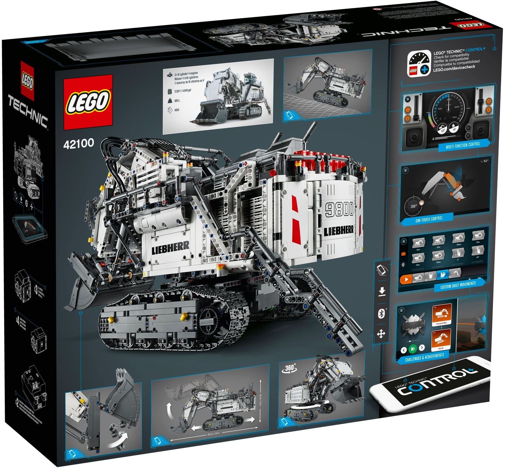 LEGO Technic La pelle Liebherr R 9800 42100