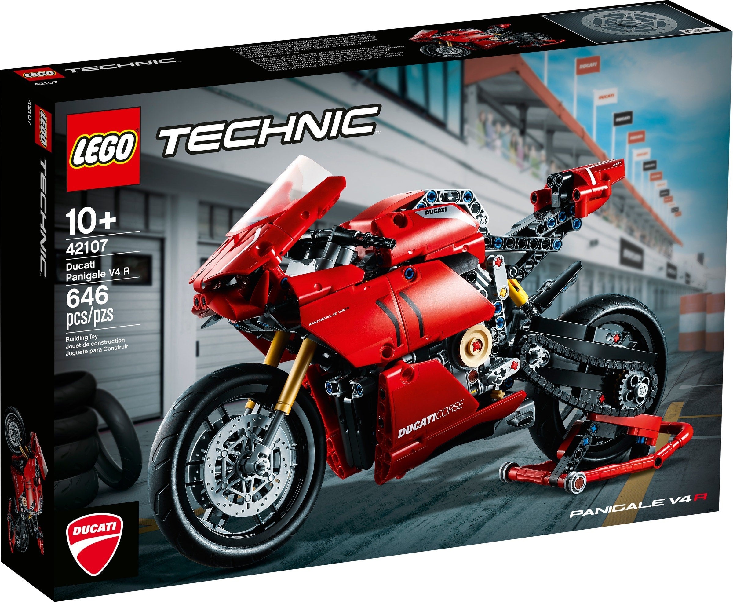 LEGO Technic Ducati Panigale V4R 42107
